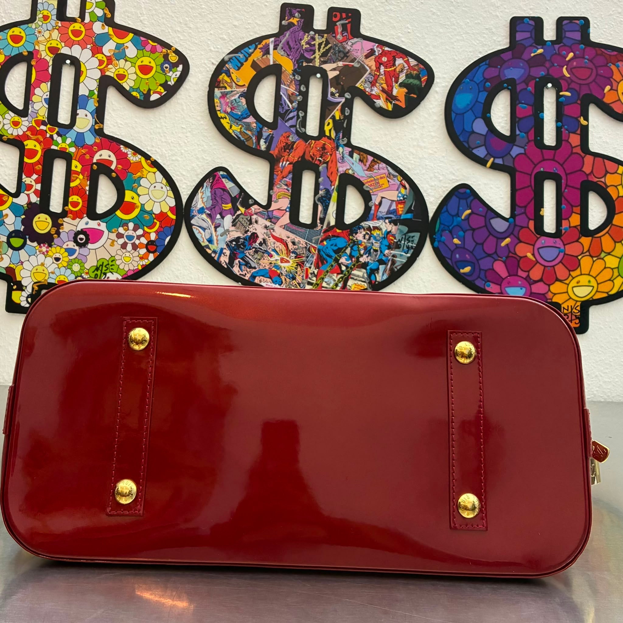 Louis Vuitton Alma GM Vernis