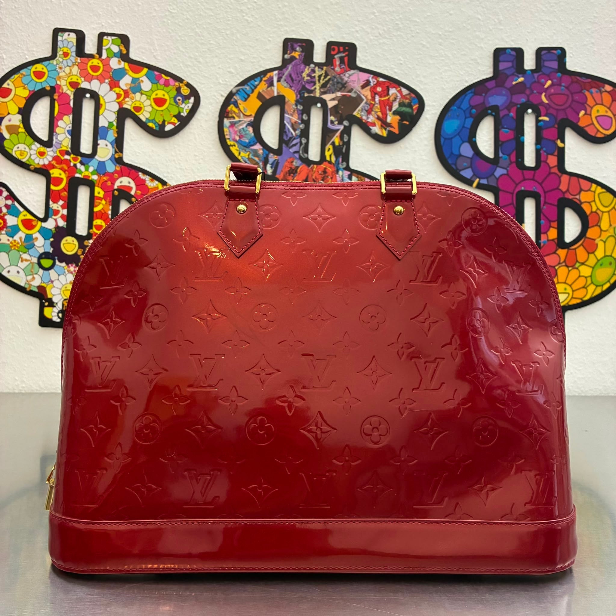 Louis Vuitton Alma GM Vernis
