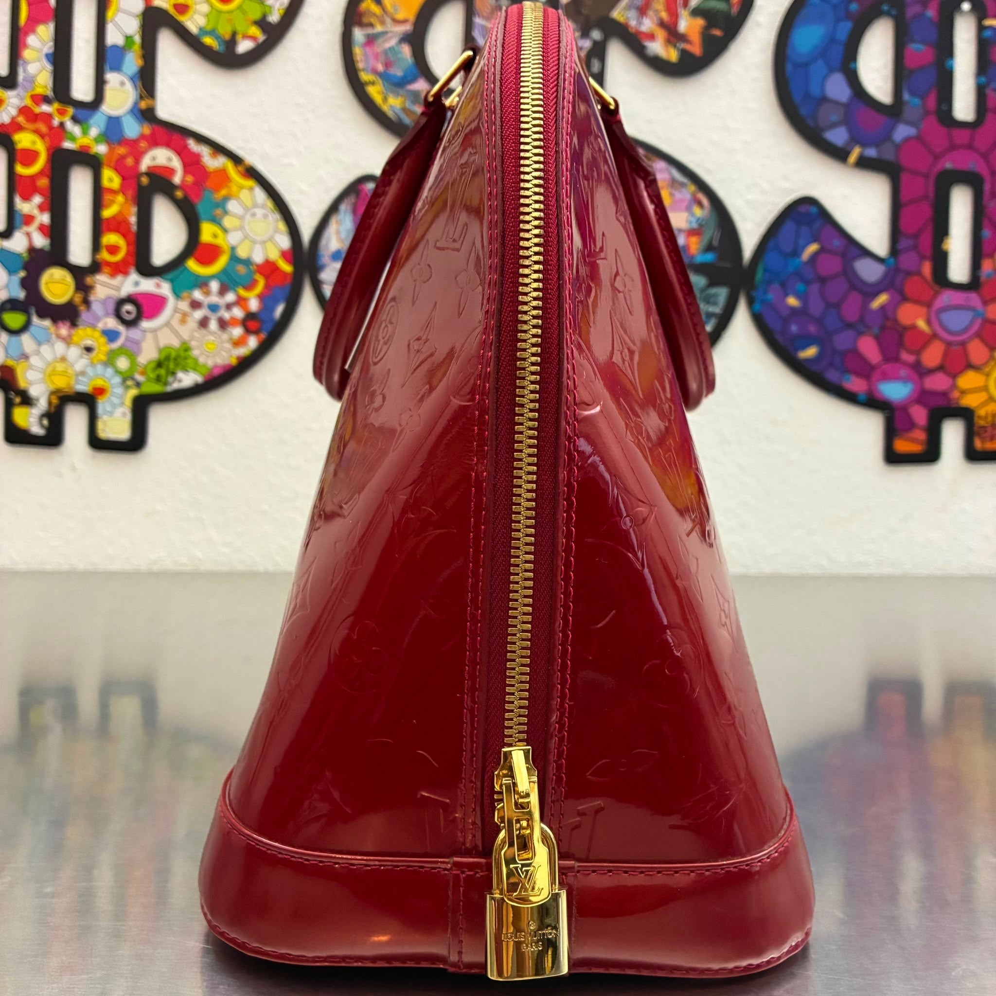 Louis Vuitton Alma GM Vernis