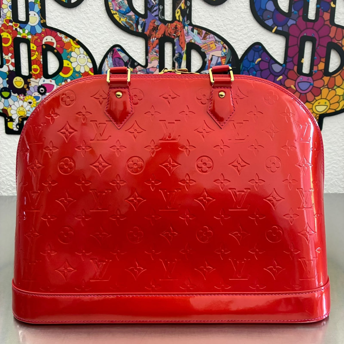 Louis Vuitton Alma GM Vernis