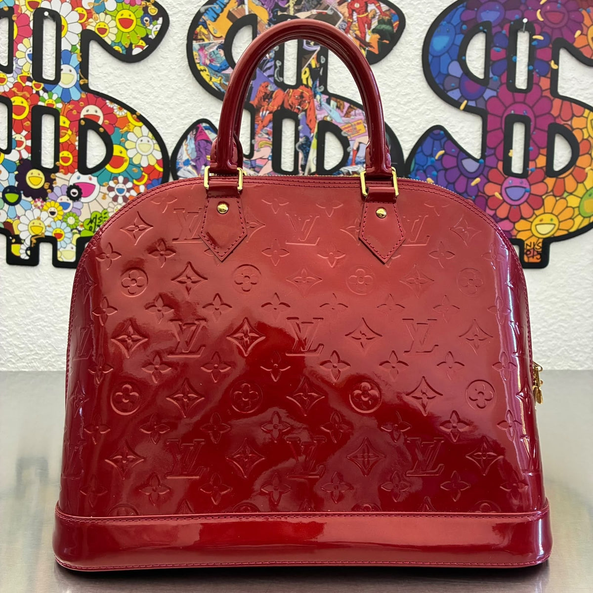 Louis Vuitton Alma MM Vernis