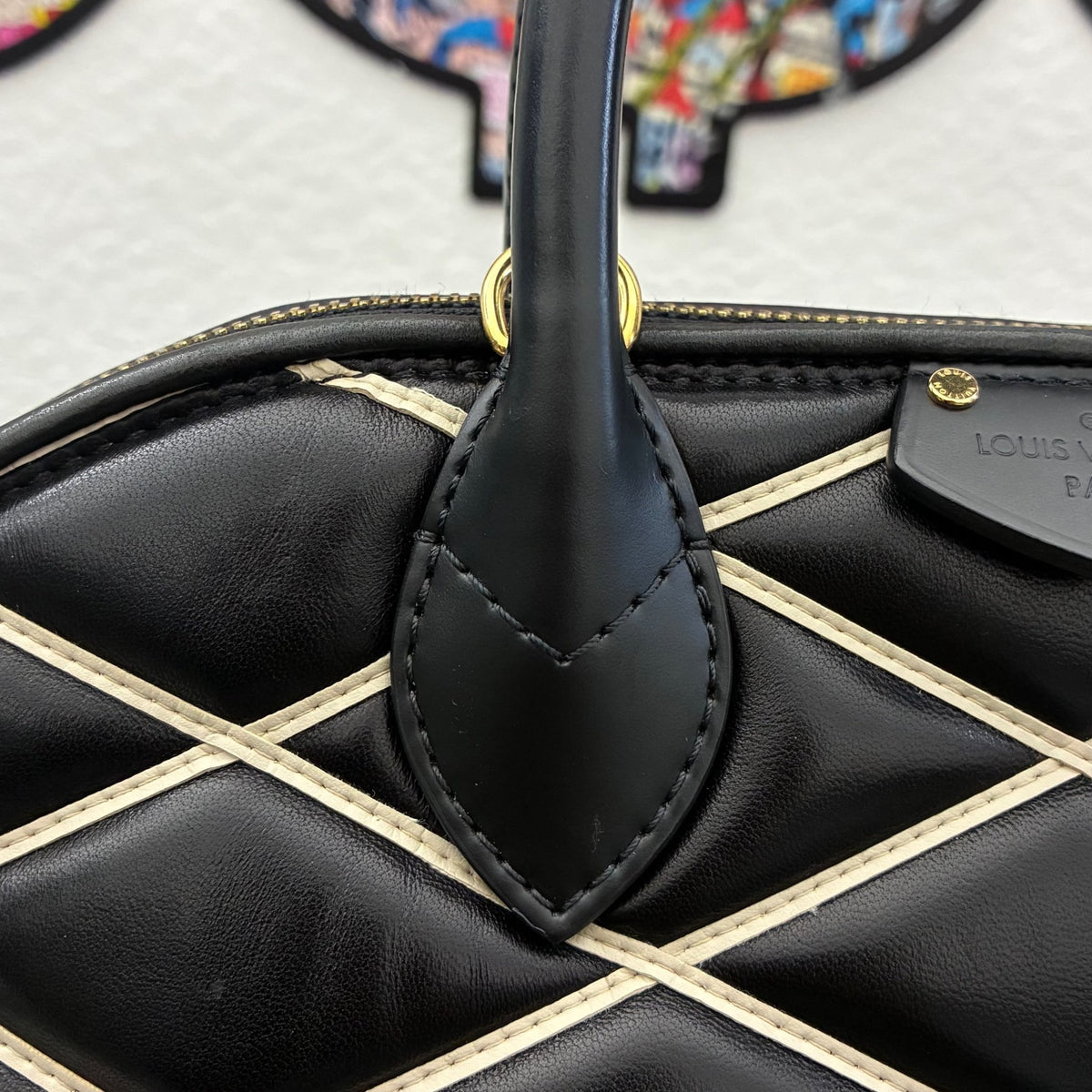 Louis Vuitton Alma PM Malletage
