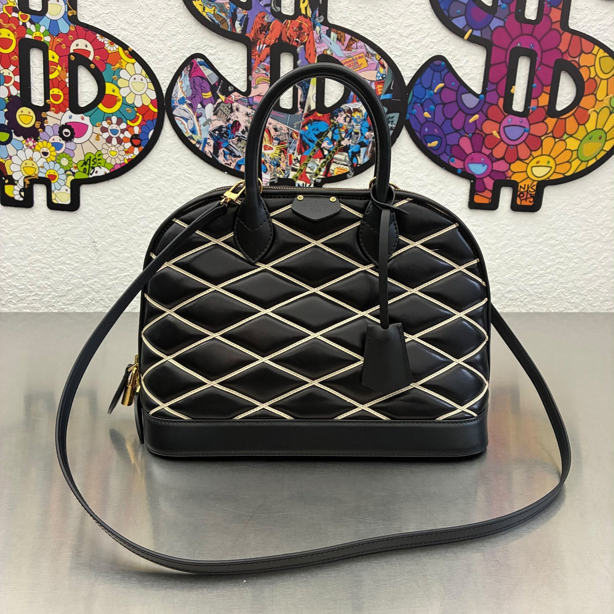 Louis Vuitton Alma PM Malletage