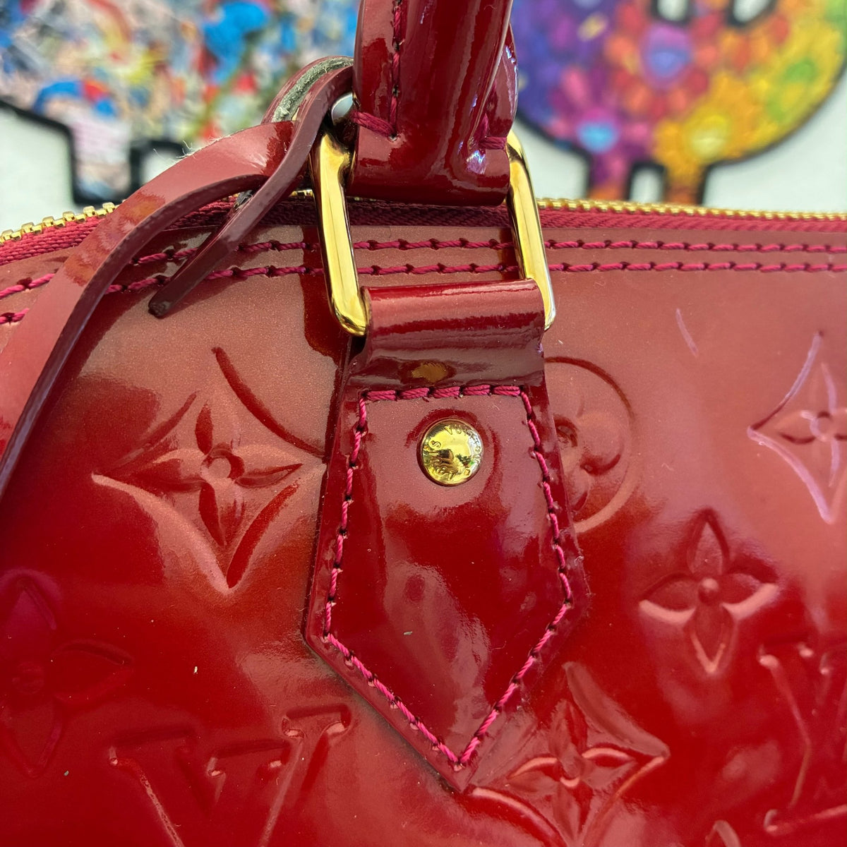 Louis Vuitton Alma PM Vernis
