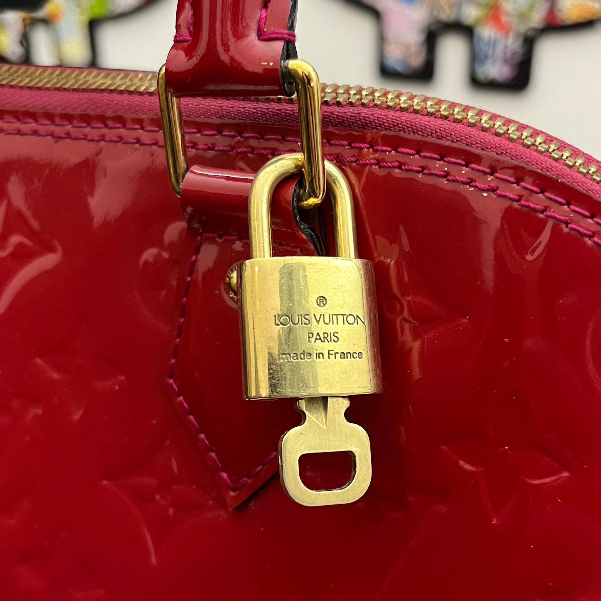 Louis Vuitton Alma PM Vernis