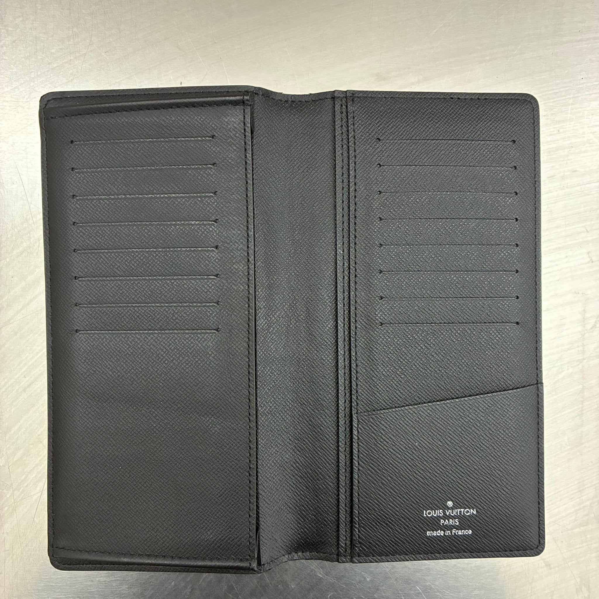 Louis Vuitton Brazza Damier Graphit, ohne Münzfach