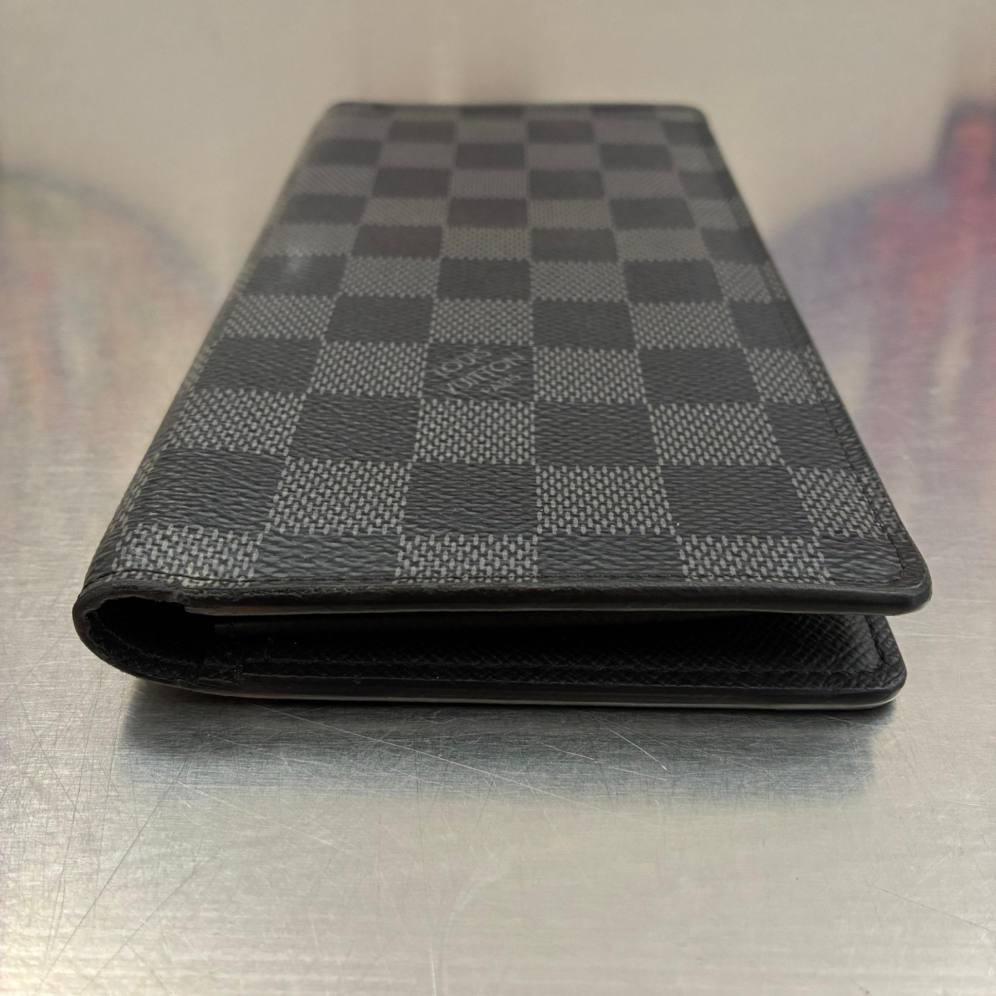 Louis Vuitton Brazza Damier Graphit, ohne Münzfach
