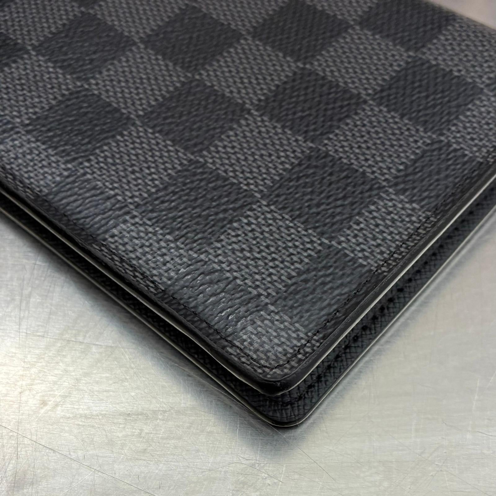 Louis Vuitton Brazza Damier Graphit, ohne Münzfach