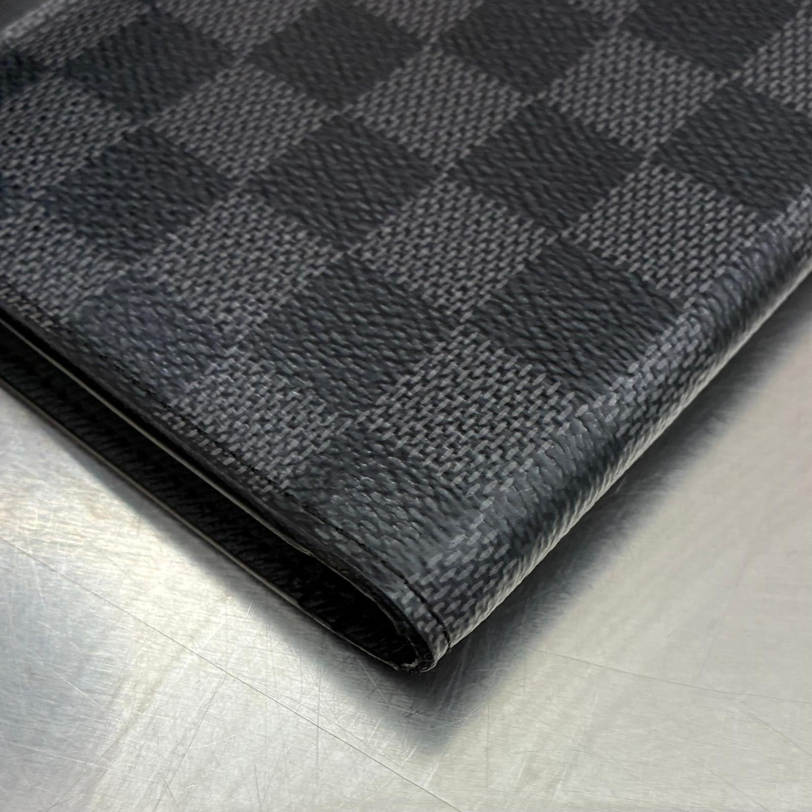 Louis Vuitton Brazza Damier Graphit, ohne Münzfach