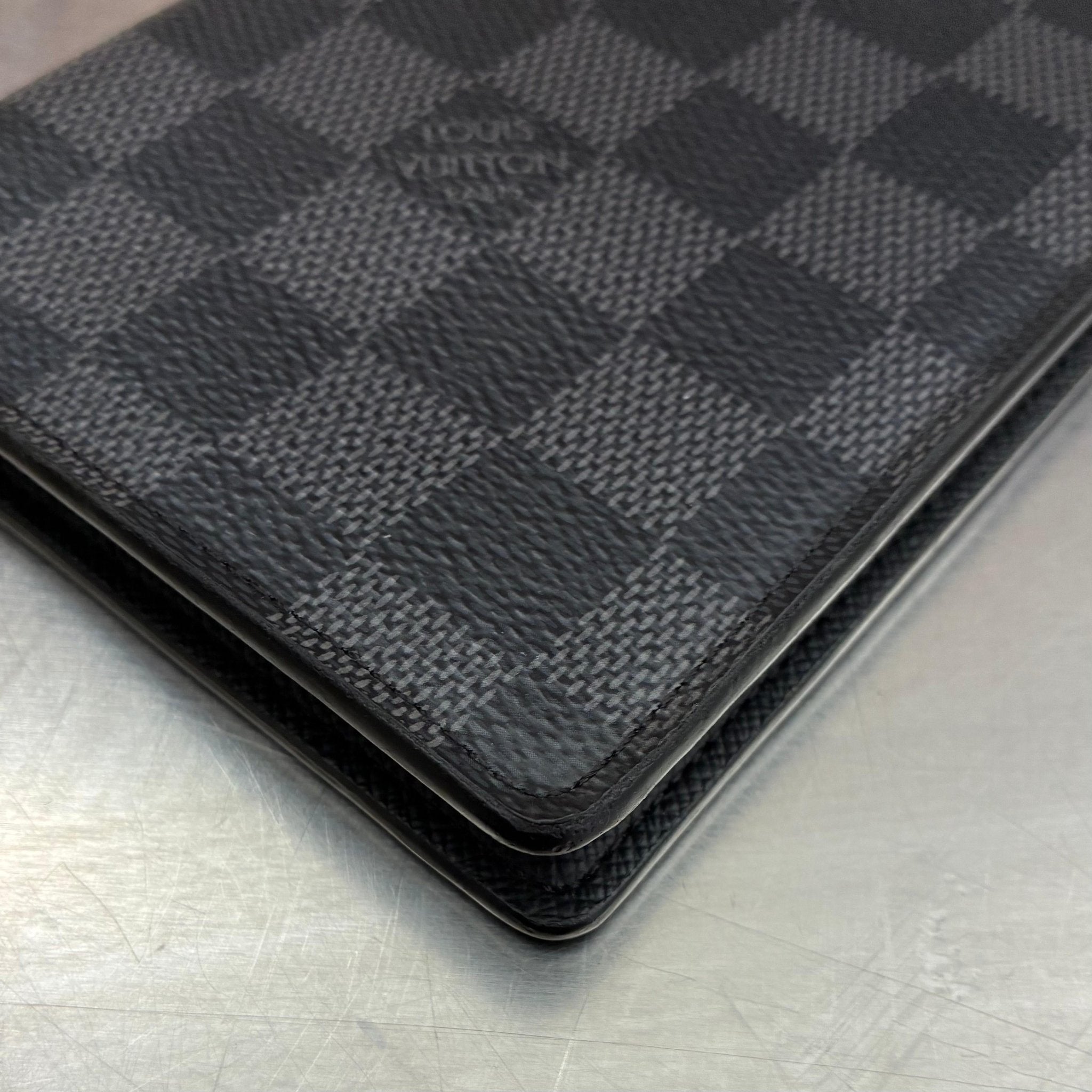 Louis Vuitton Brazza Damier Graphit, ohne Münzfach
