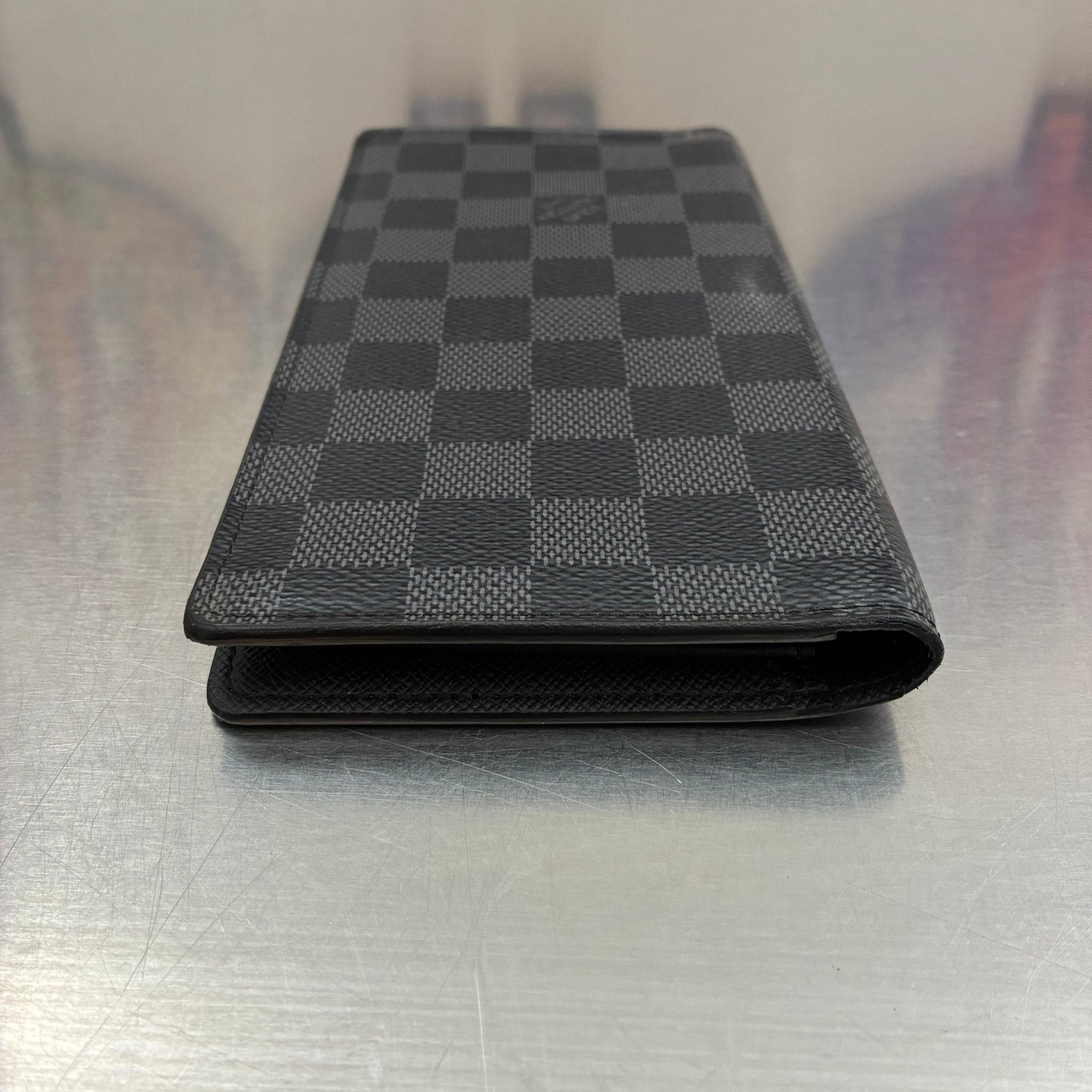 Louis Vuitton Brazza Damier Graphit, ohne Münzfach