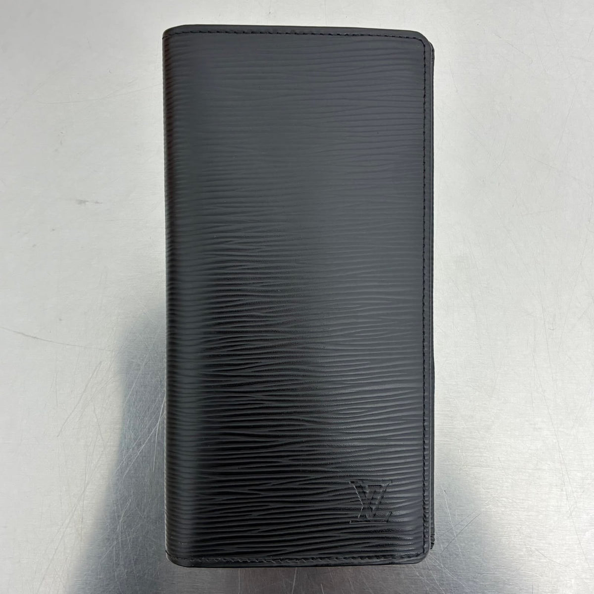 Louis Vuitton Brazza Epi mit Münzfach (Initialen H.F)