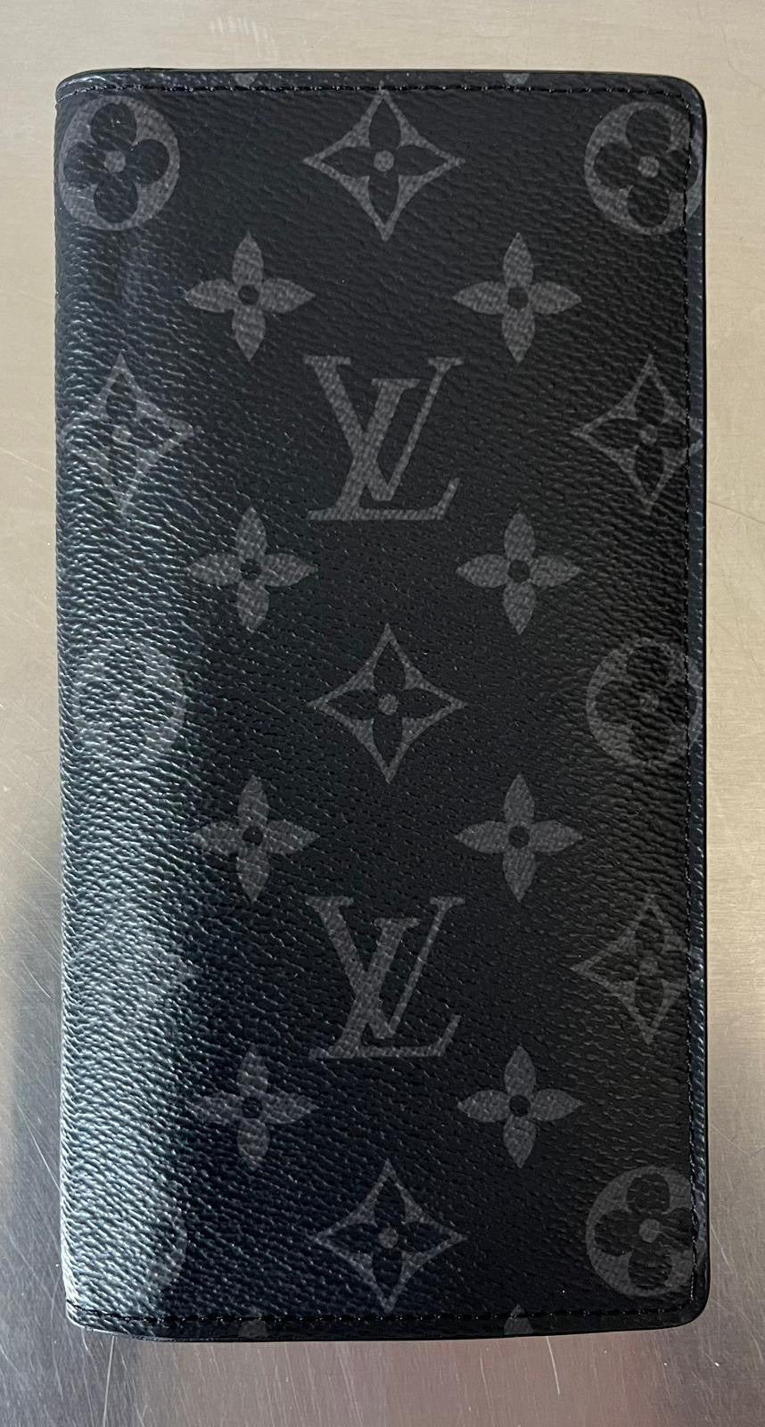 Louis Vuitton Brazza Monogram Eclipse