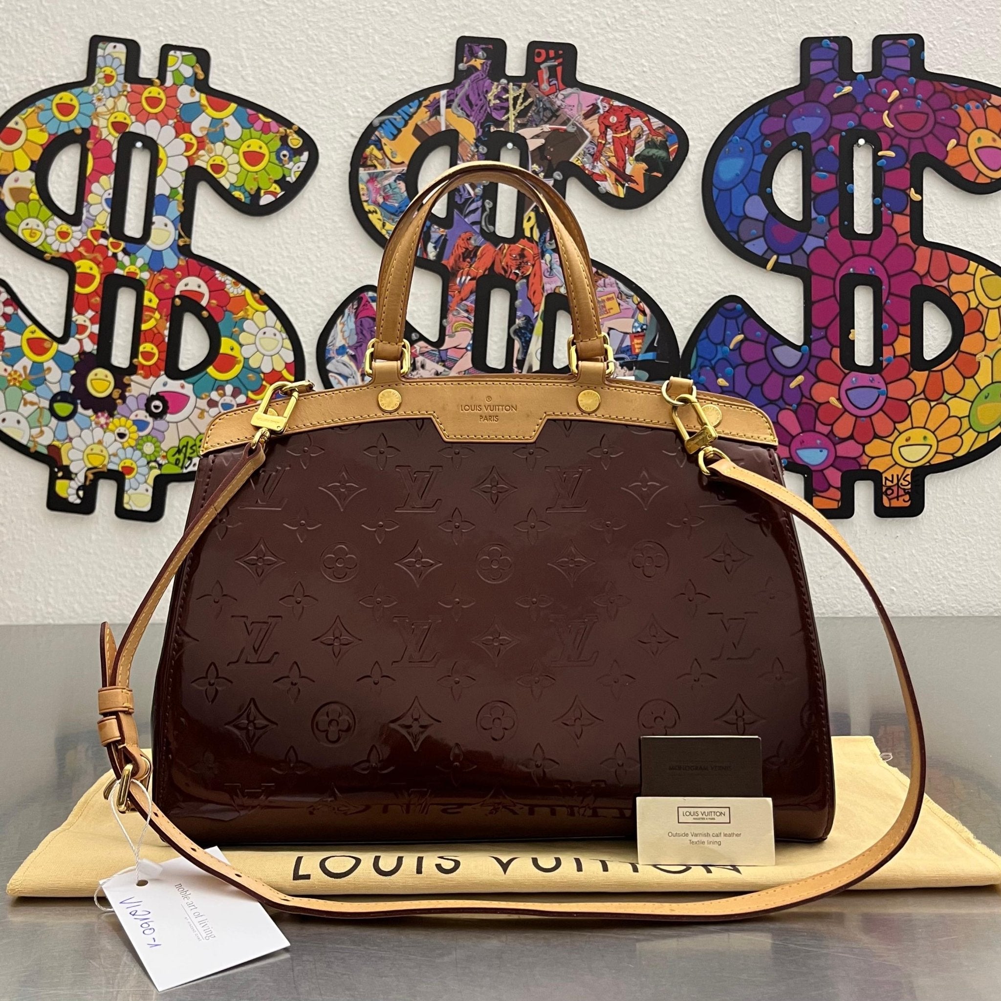 Louis Vuitton Brea MM Vernis