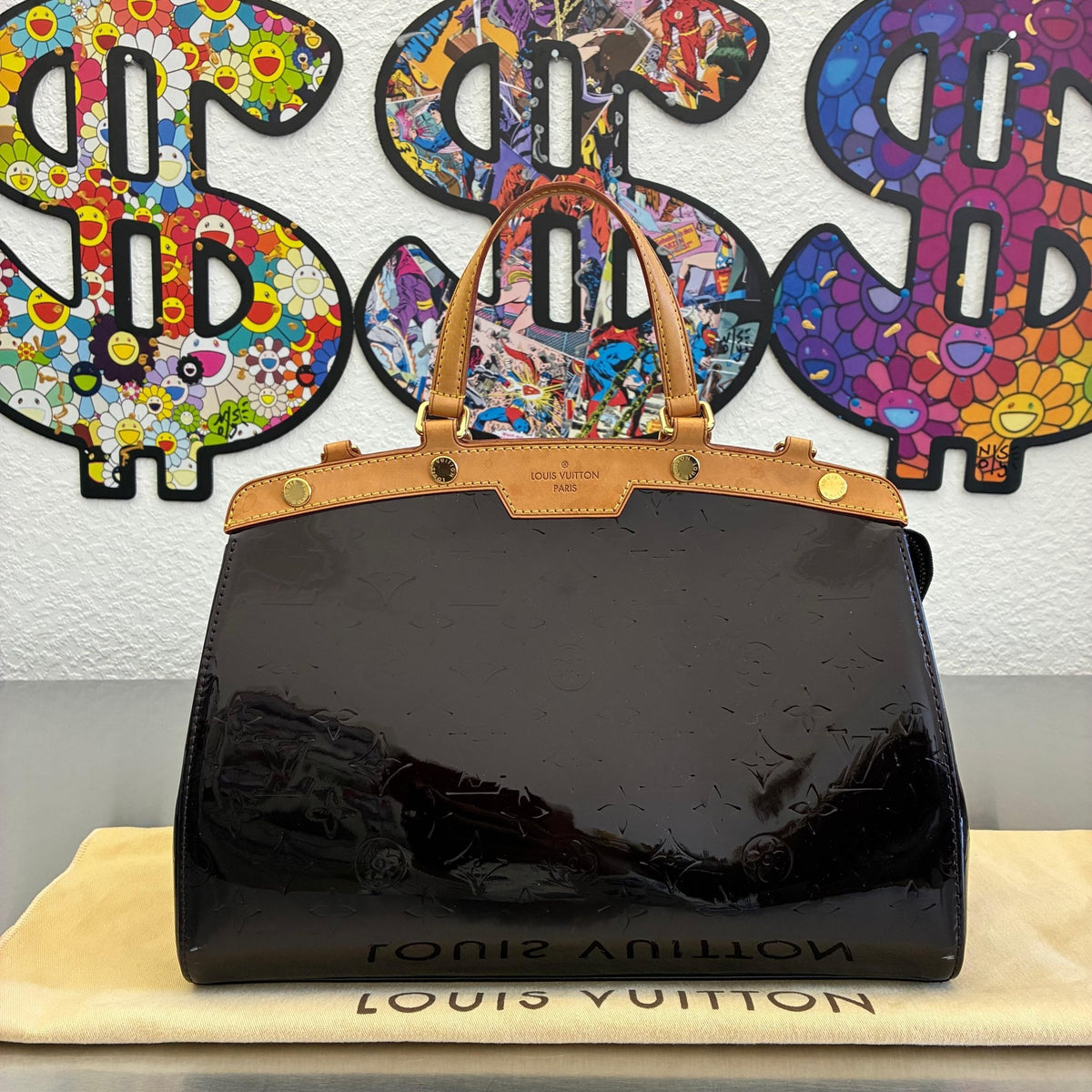 Louis Vuitton Brea MM Vernis