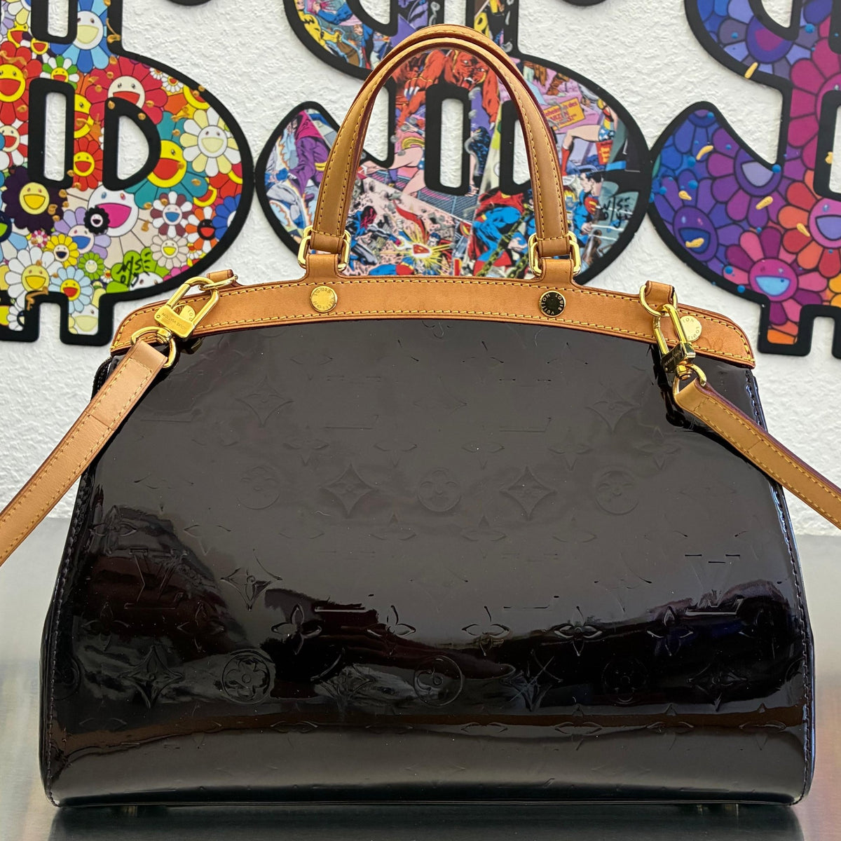 Louis Vuitton Brea MM Vernis