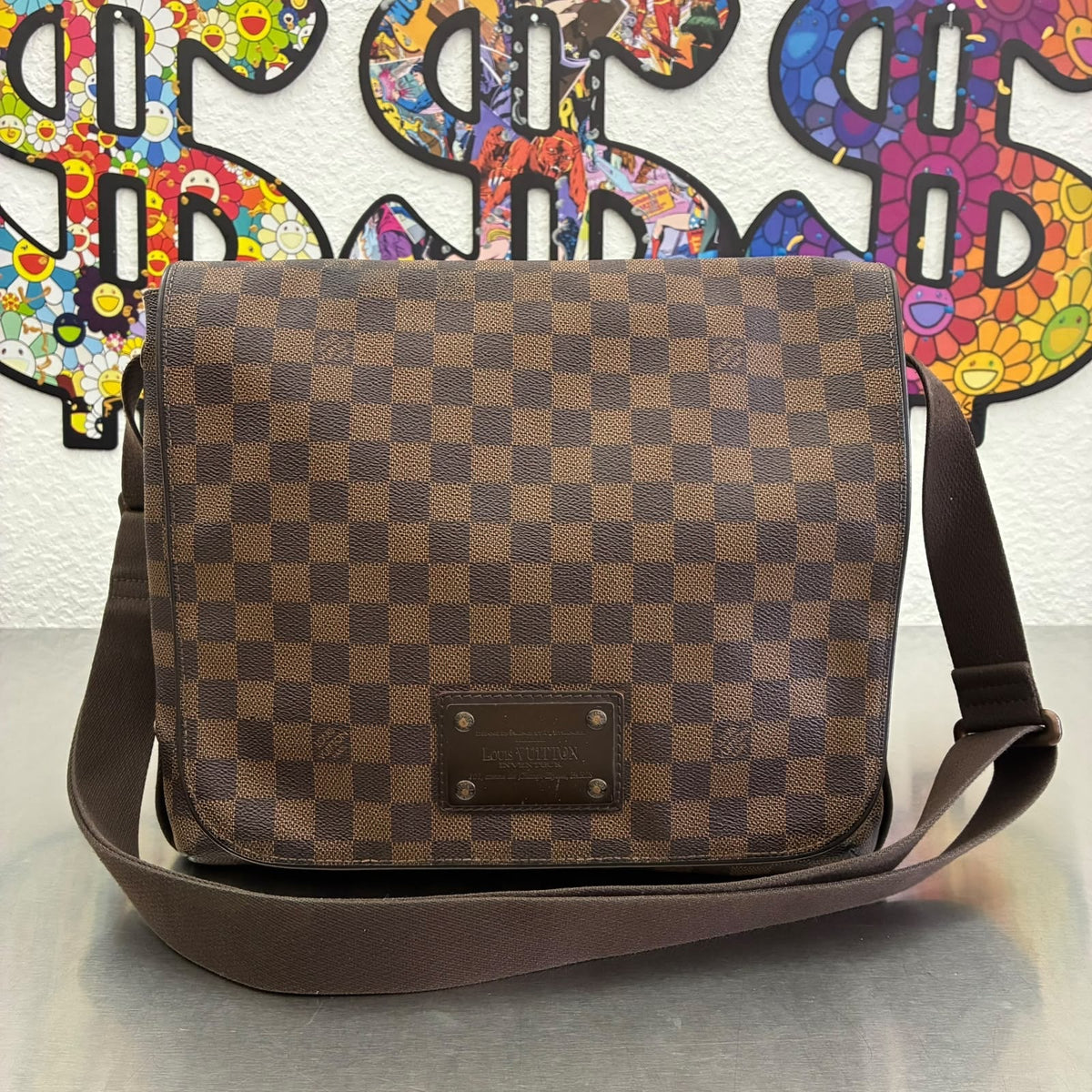 Louis Vuitton Brooklyn Messenger Damier Ebene