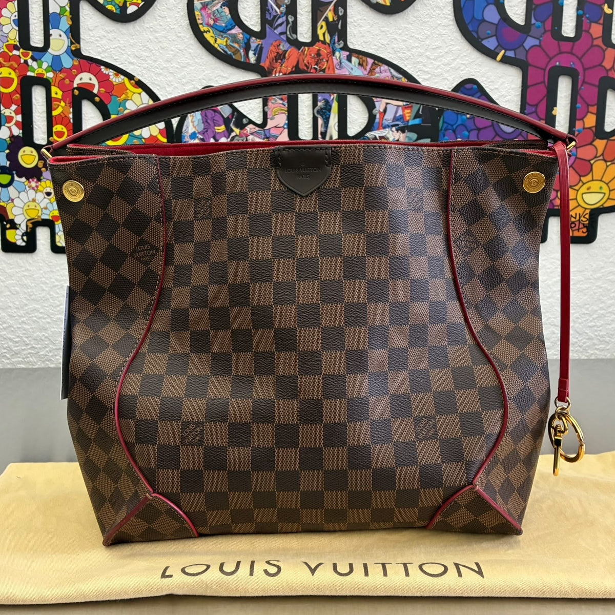 Louis Vuitton Caissa Damier Ebene