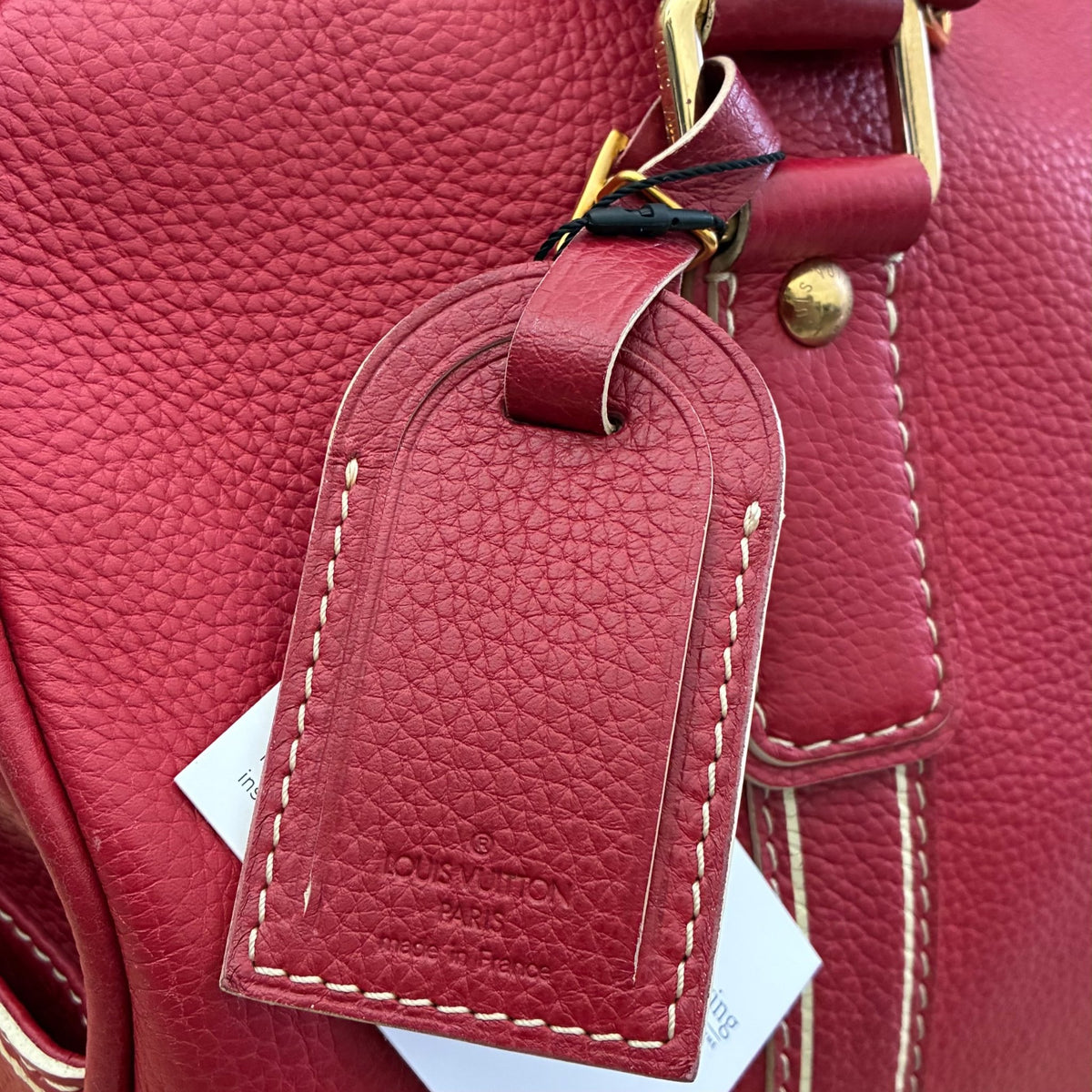 Louis Vuitton Carryall Limited Edition Tobago Leder