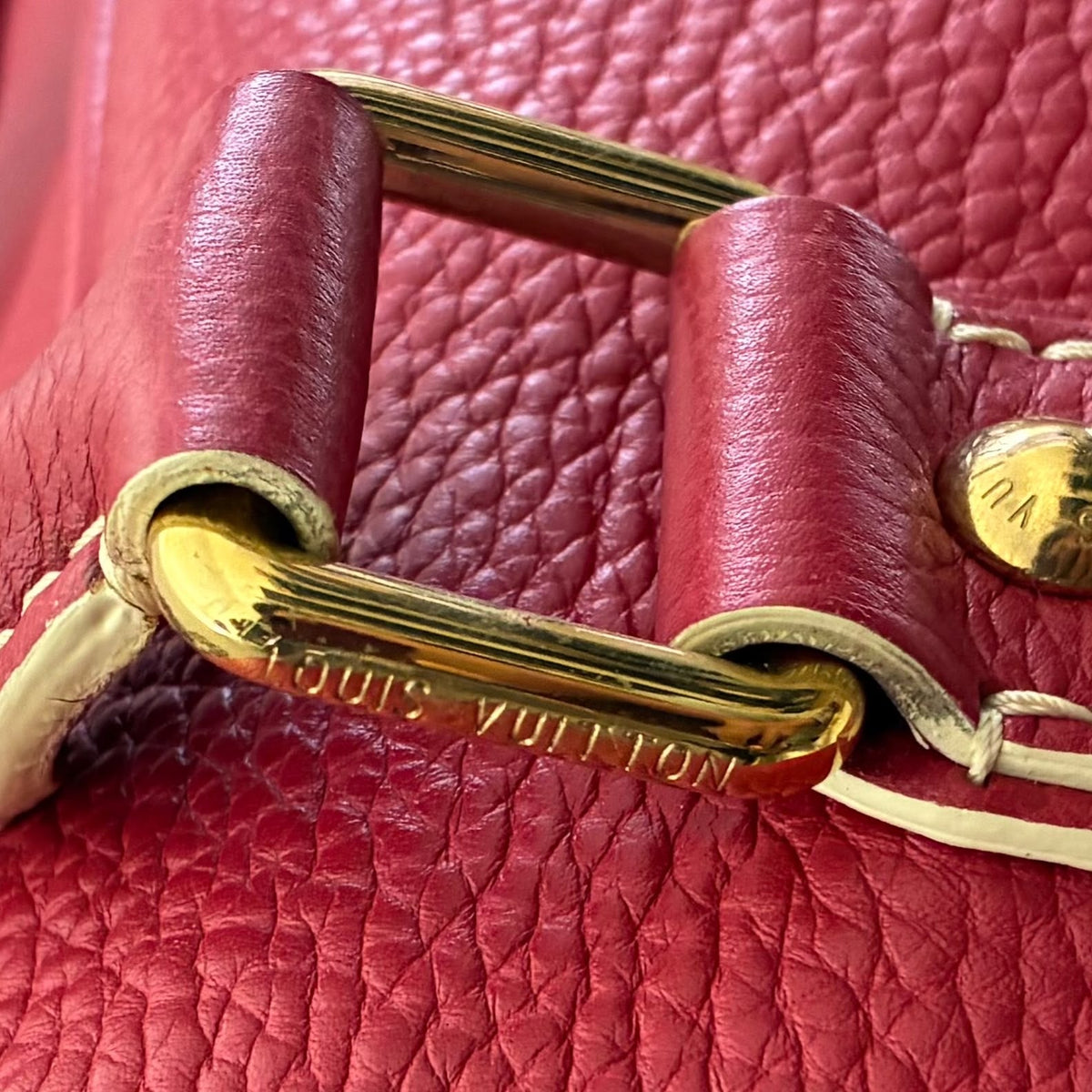 Louis Vuitton Carryall Limited Edition Tobago Leder