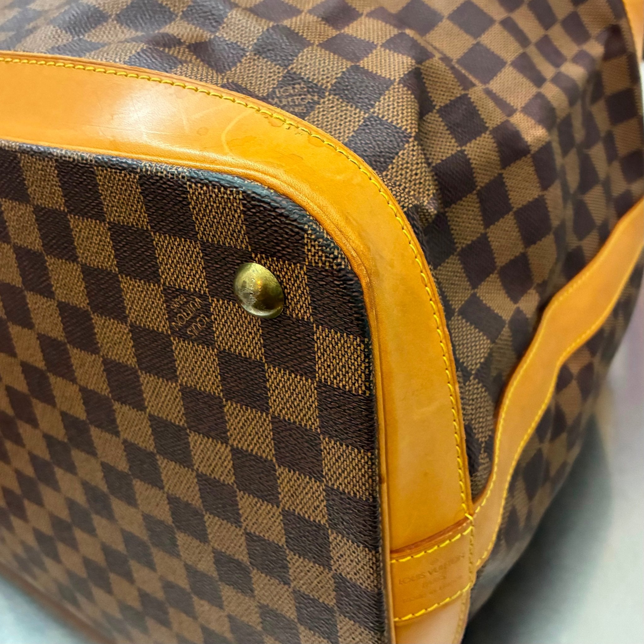 Louis Vuitton Cruiser 45 Damier Ebene limitierte „Edition Centenaire 1896-1996“ Nr. 0213