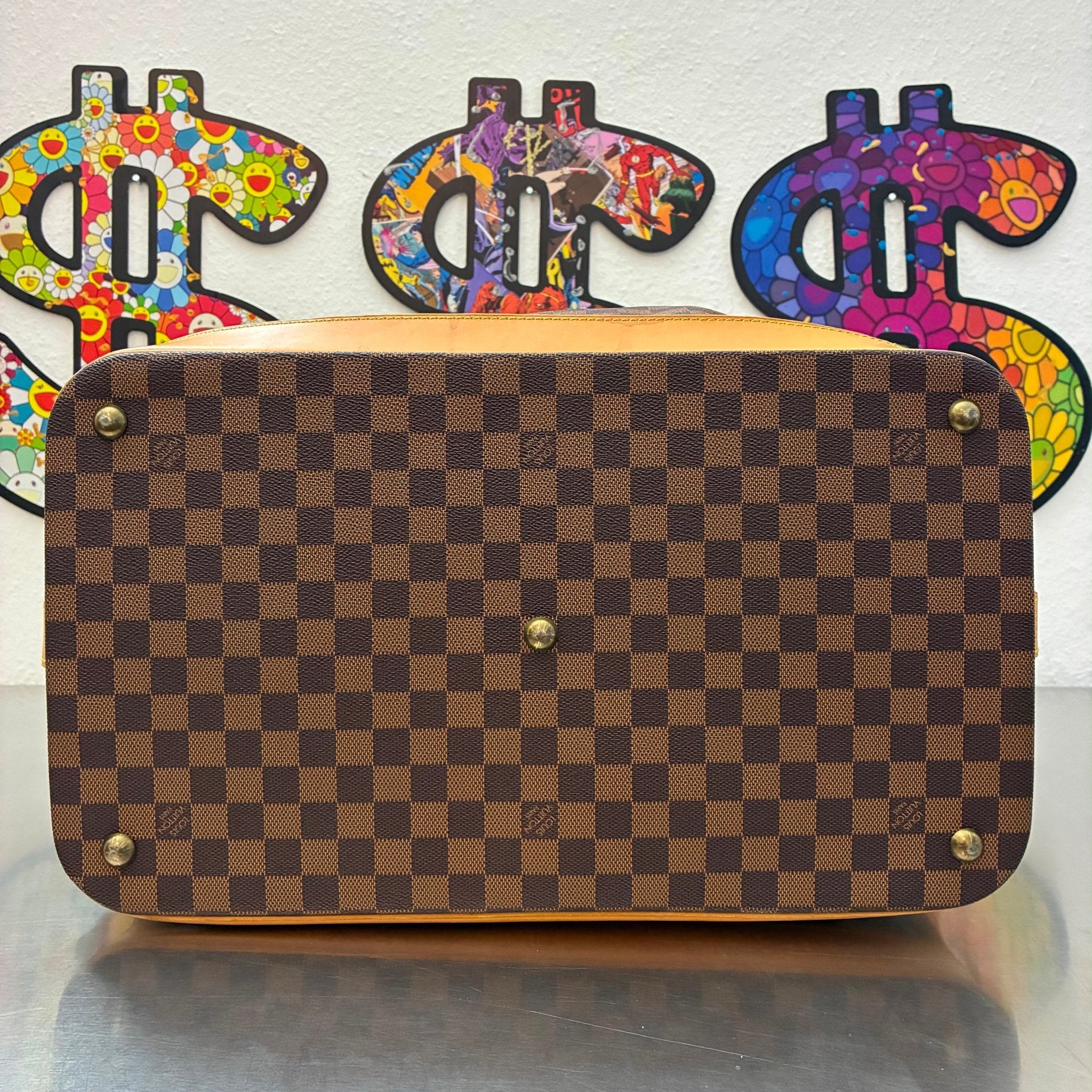 Louis Vuitton Cruiser 45 Damier Ebene limitierte „Edition Centenaire 1896-1996“ Nr. 0213