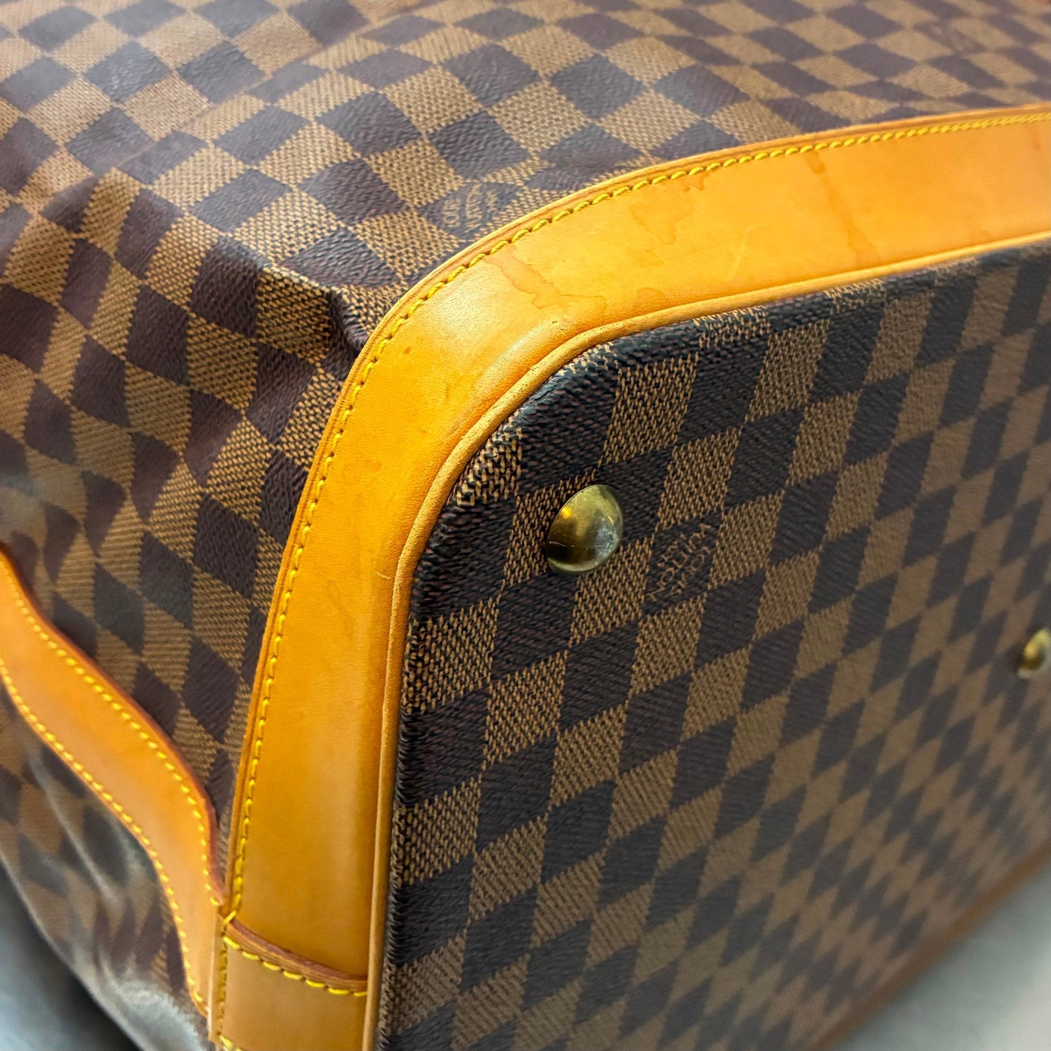 Louis Vuitton Cruiser 45 Damier Ebene limitierte „Edition Centenaire 1896-1996“ Nr. 0213