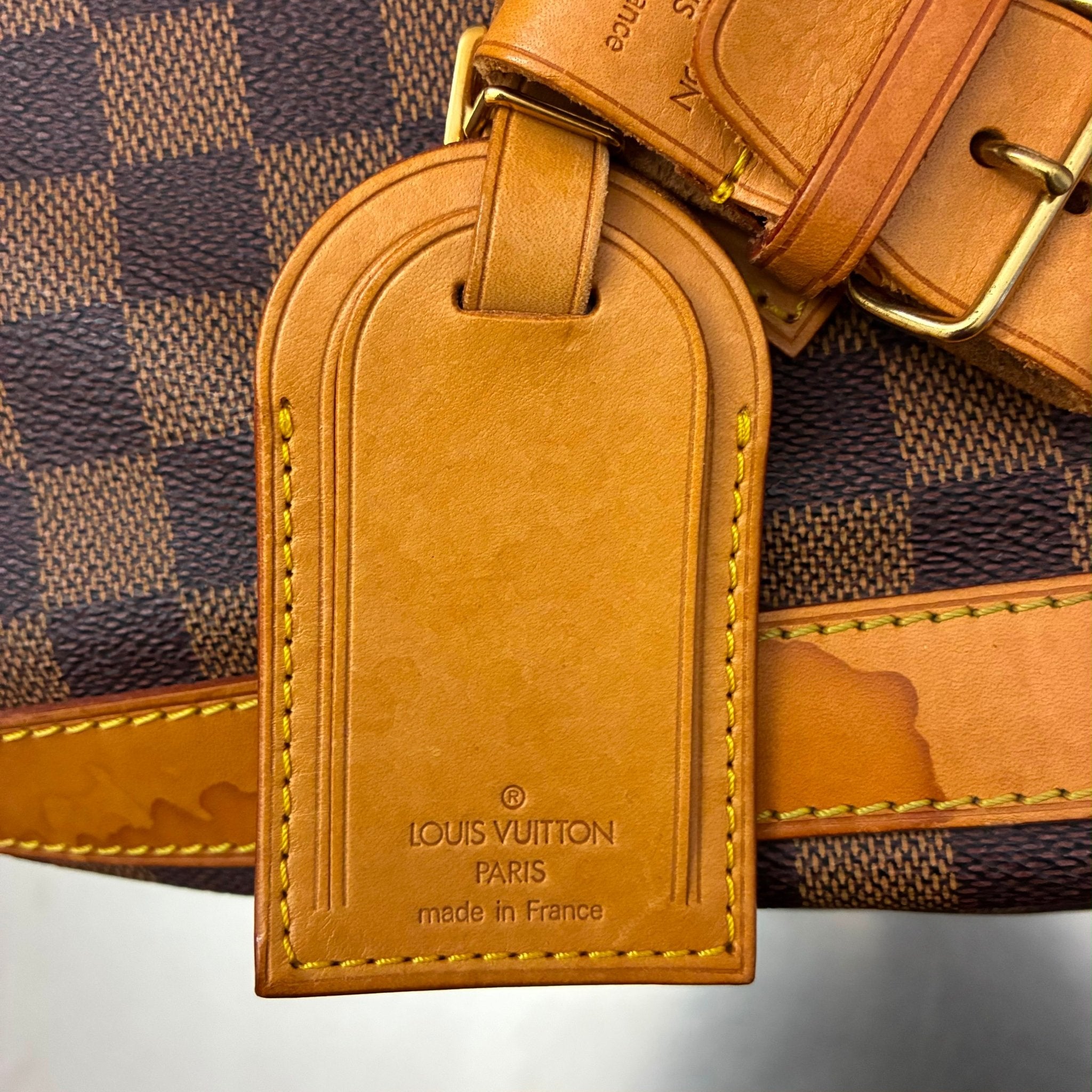 Louis Vuitton Cruiser 45 Damier Ebene limitierte „Edition Centenaire 1896-1996“ Nr. 0213