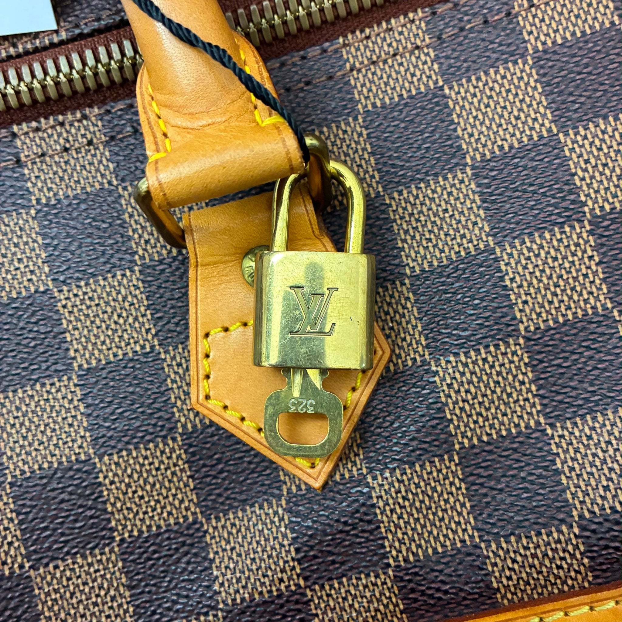 Louis Vuitton Cruiser 45 Damier Ebene limitierte „Edition Centenaire 1896-1996“ Nr. 0213