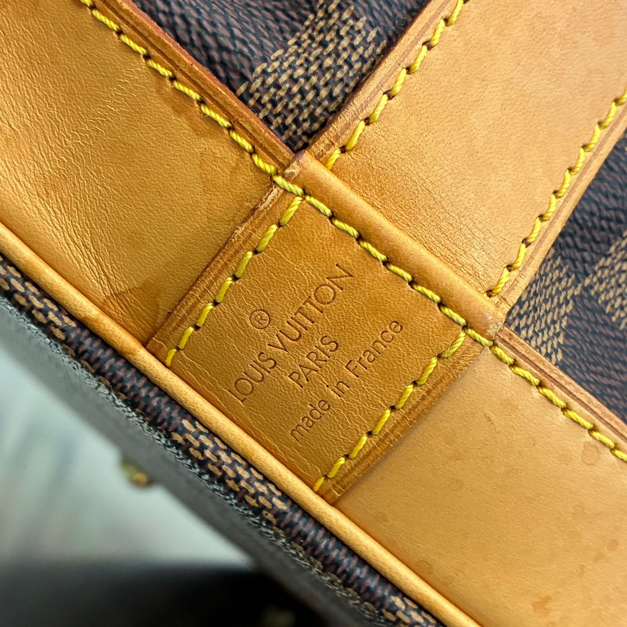 Louis Vuitton Cruiser 45 Damier Ebene limitierte „Edition Centenaire 1896-1996“ Nr. 0385