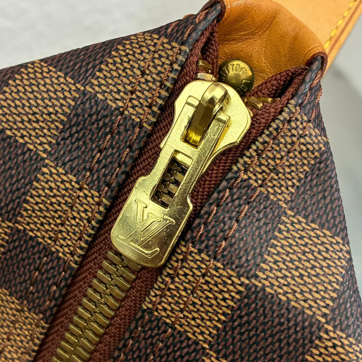 Louis Vuitton Cruiser 45 Damier Ebene limitierte „Edition Centenaire 1896-1996“ Nr. 0385