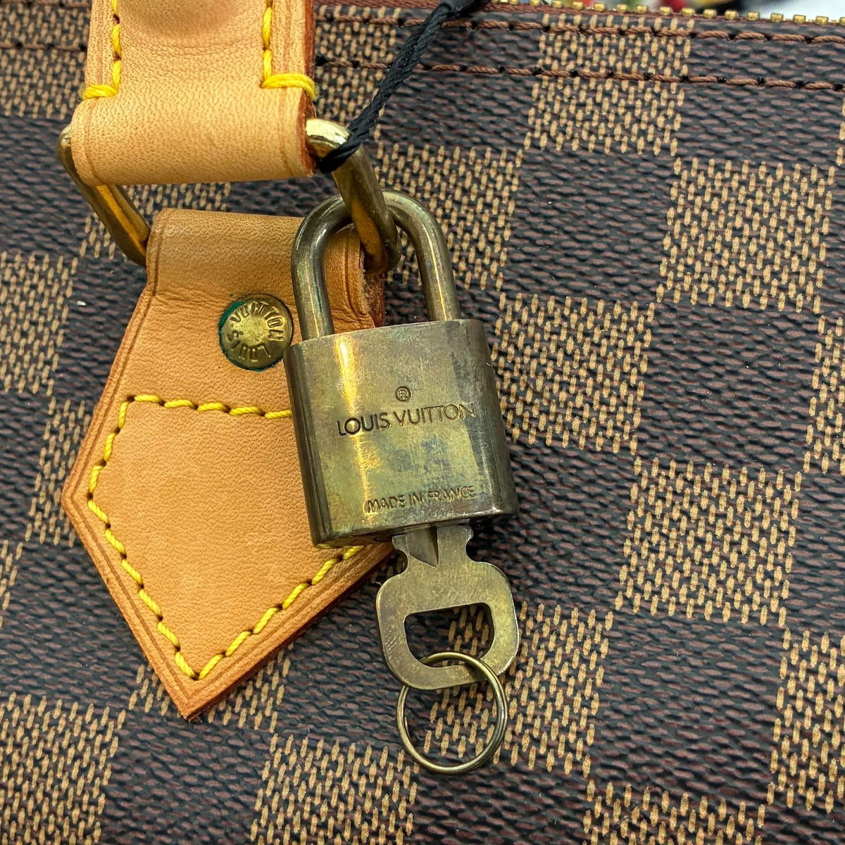 Louis Vuitton Cruiser 45 Damier Ebene limitierte „Edition Centenaire 1896-1996“ Nr. 0385