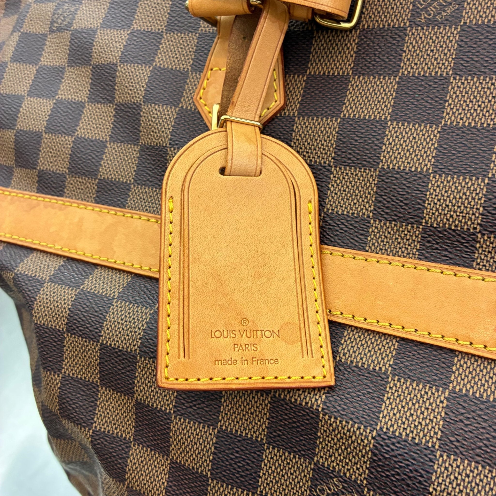 Louis Vuitton Cruiser 45 Damier Ebene limitierte „Edition Centenaire 1896-1996“ Nr. 0385