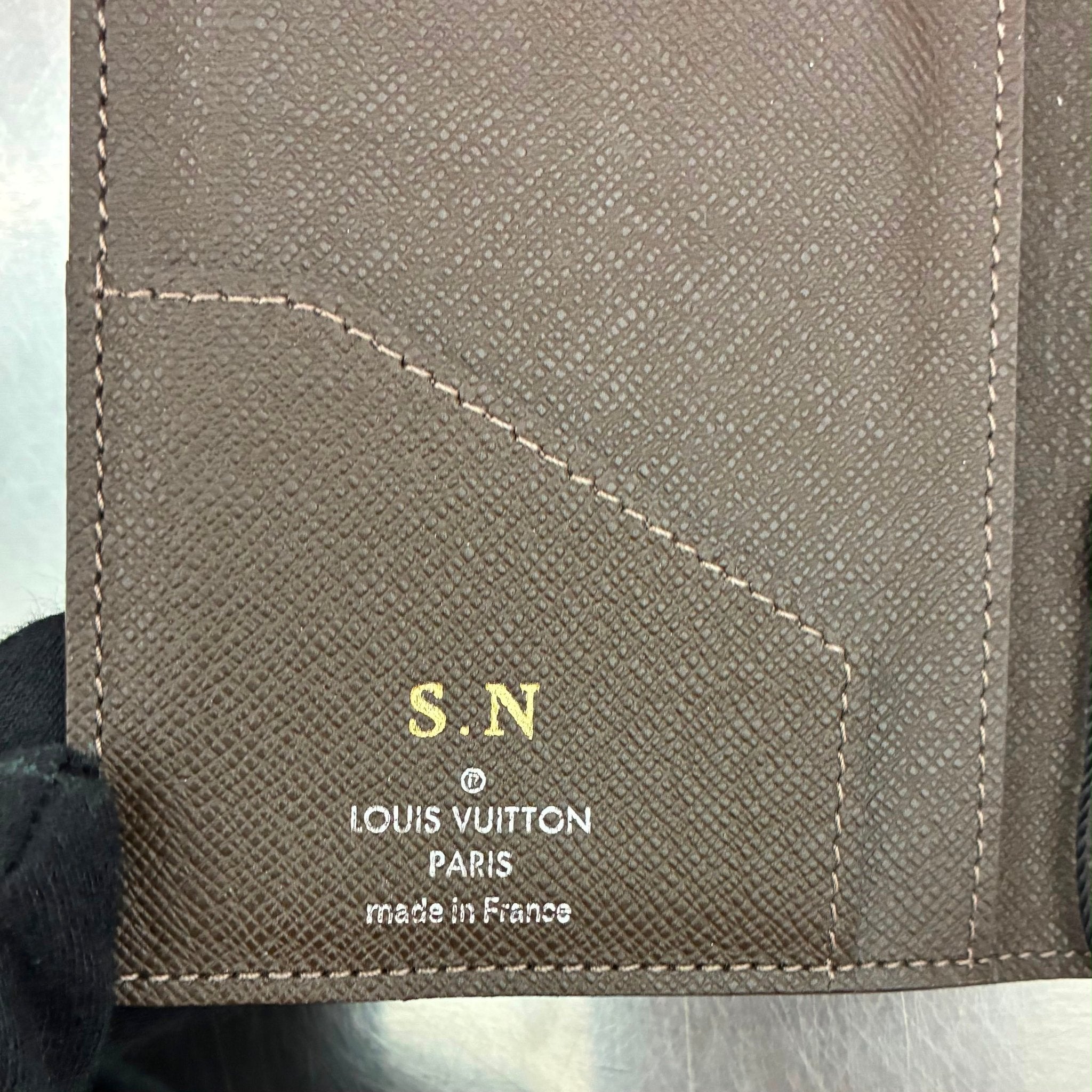 Louis Vuitton Geldbörsen im 3er Set, Taiga (Initialisiert mit S.N)