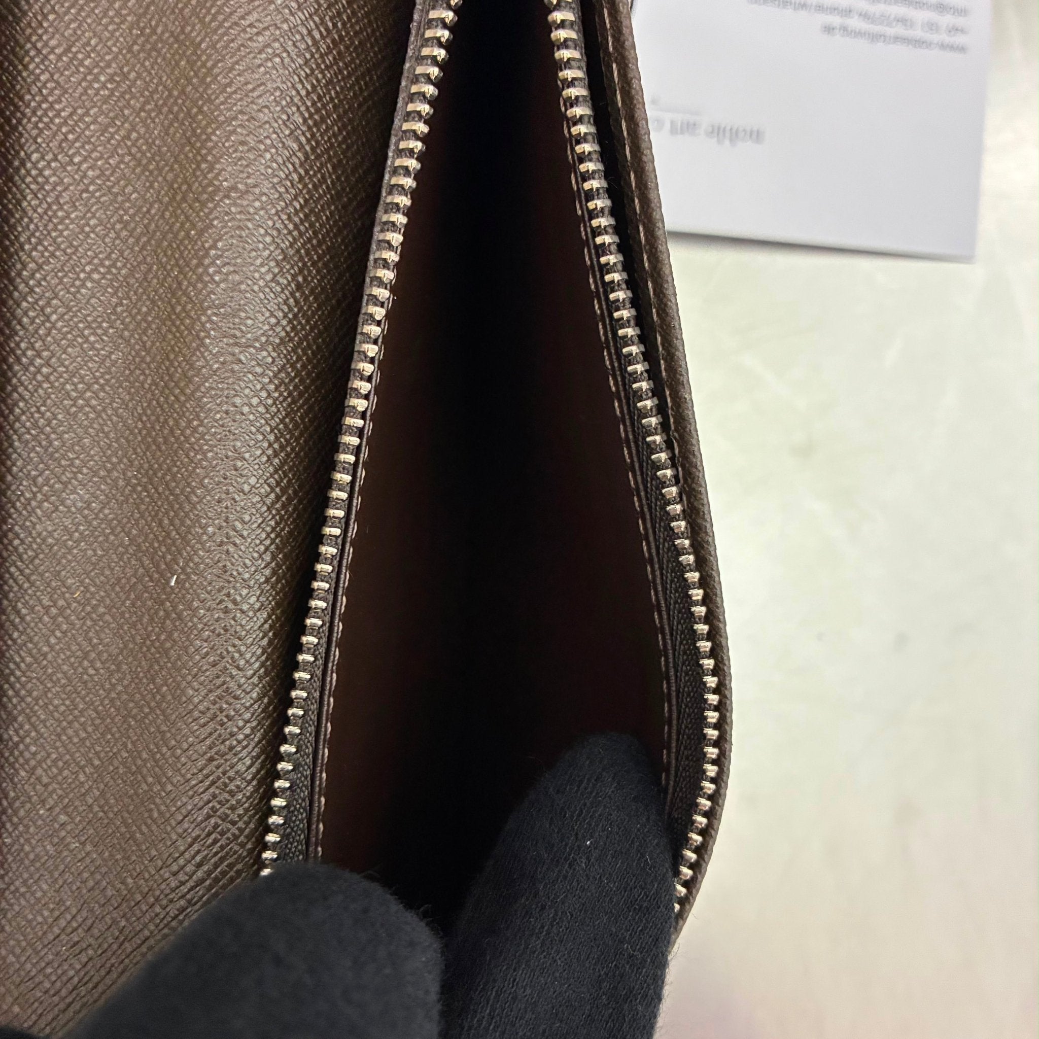 Louis Vuitton Geldbörsen im 3er Set, Taiga (Initialisiert mit S.N)