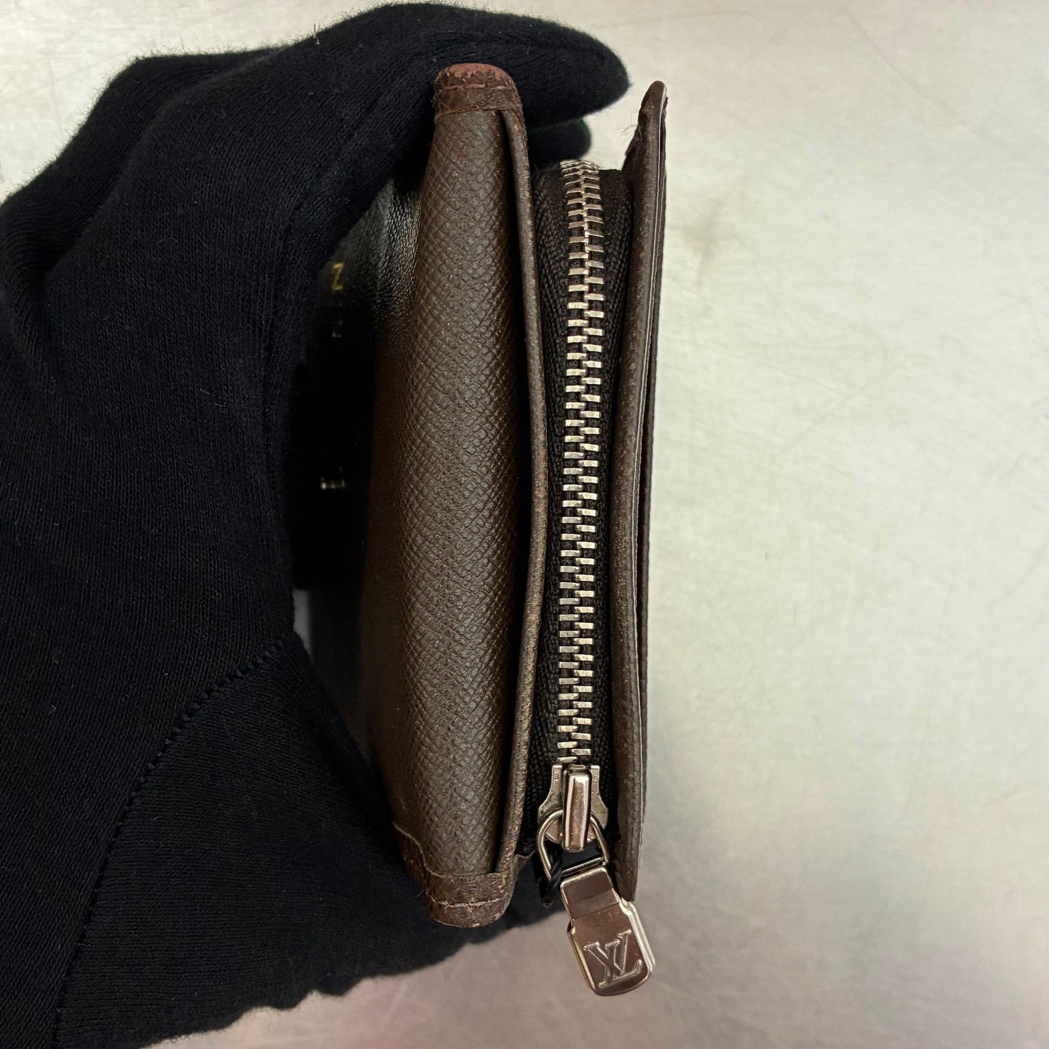 Louis Vuitton Geldbörsen im 3er Set, Taiga (Initialisiert mit S.N)