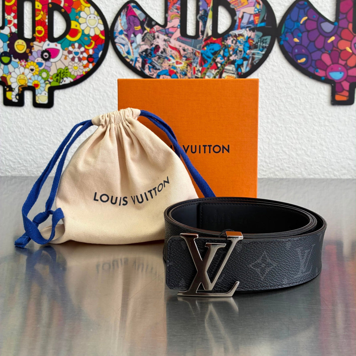 Louis Vuitton Gürtel Gr. 95 Monogram
