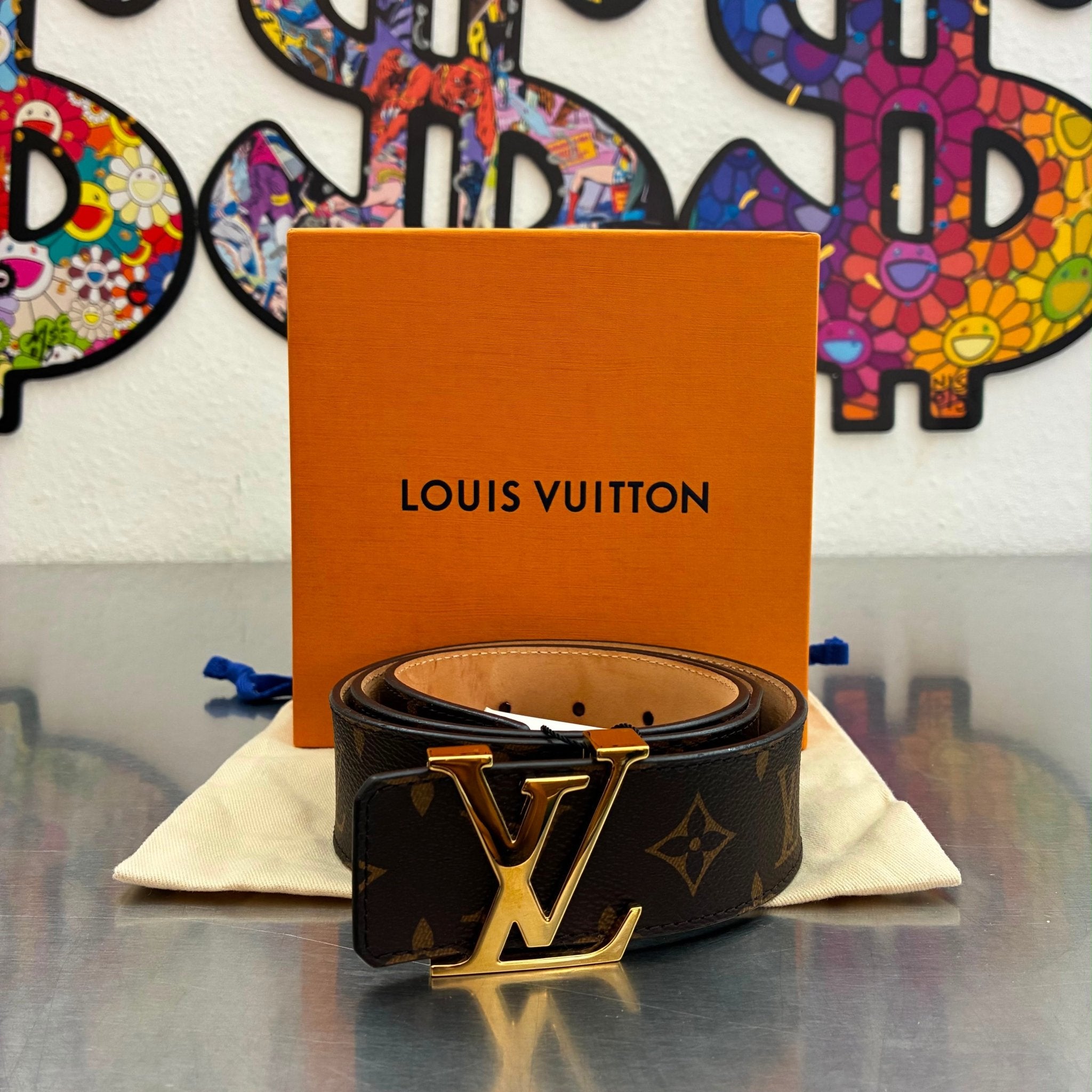 Louis Vuitton Gürtel Monogram Gr. 90