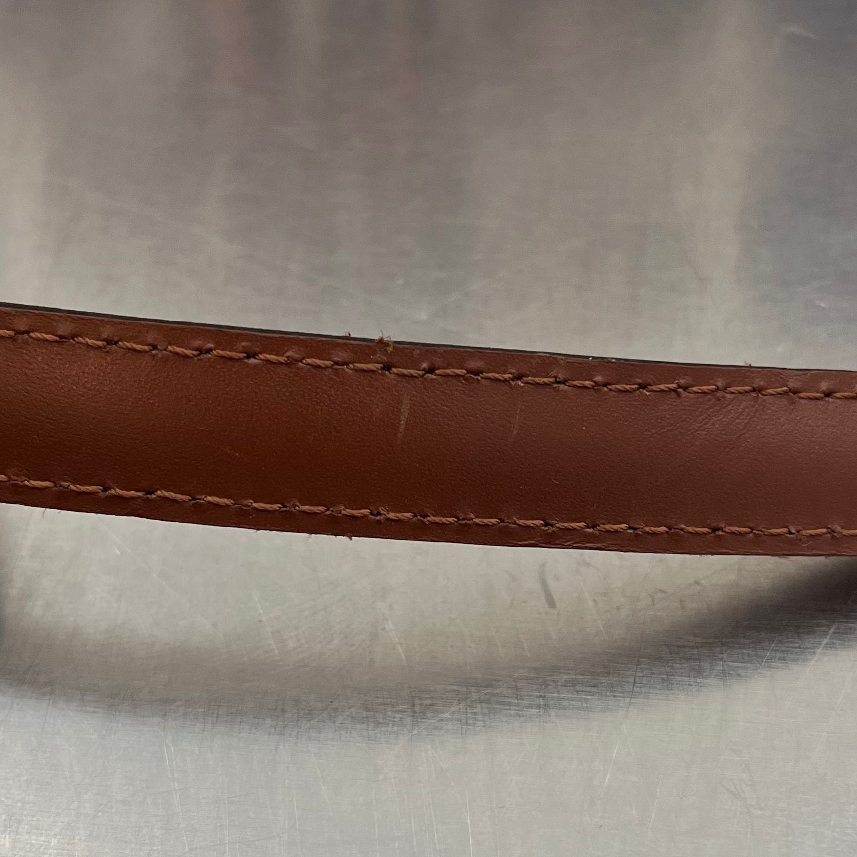 Louis Vuitton Gurt Braun
