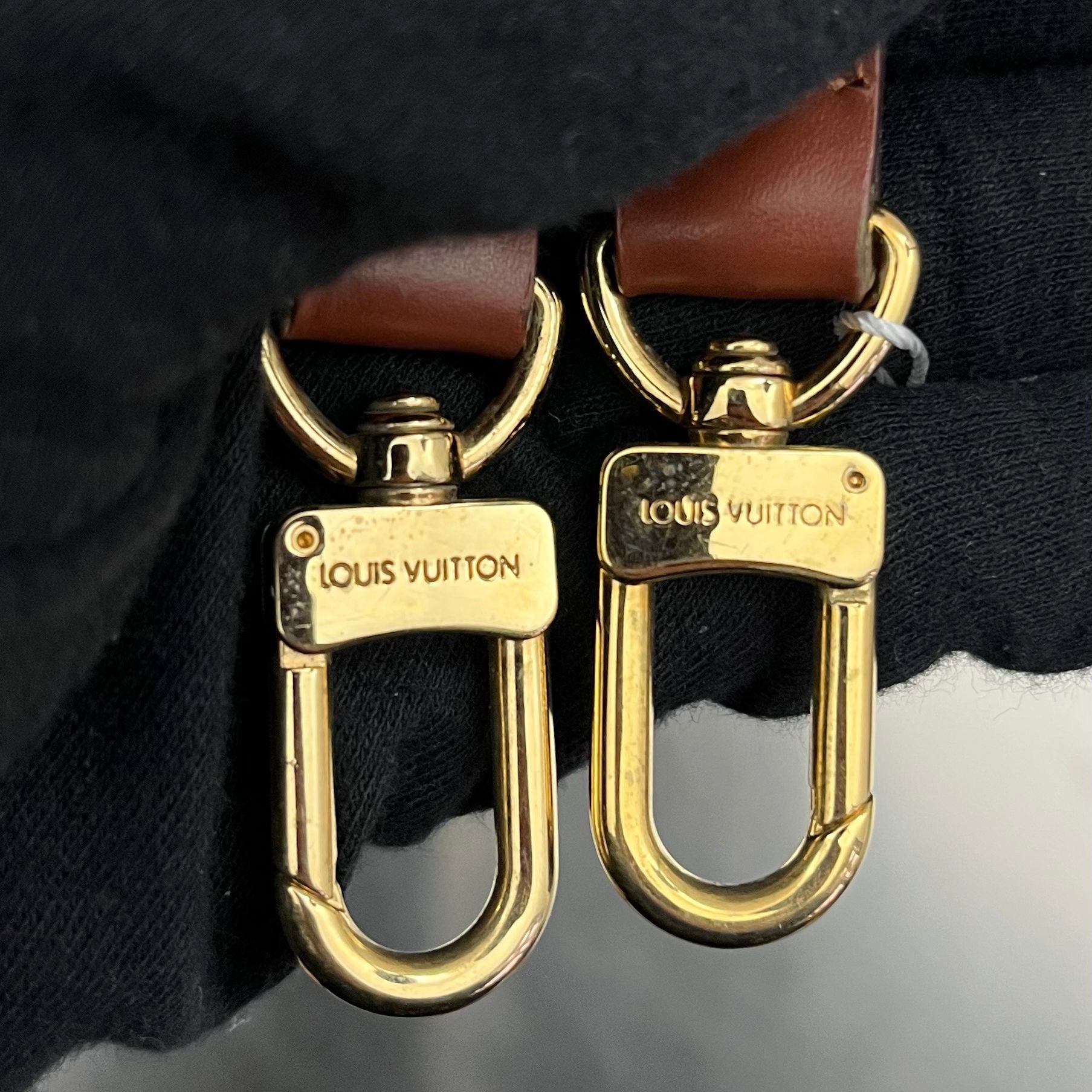 Louis Vuitton Gurt Braun