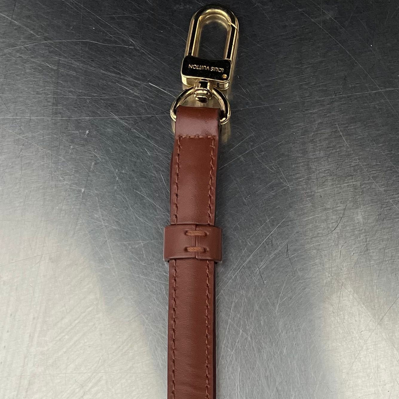 Louis Vuitton Gurt Braun