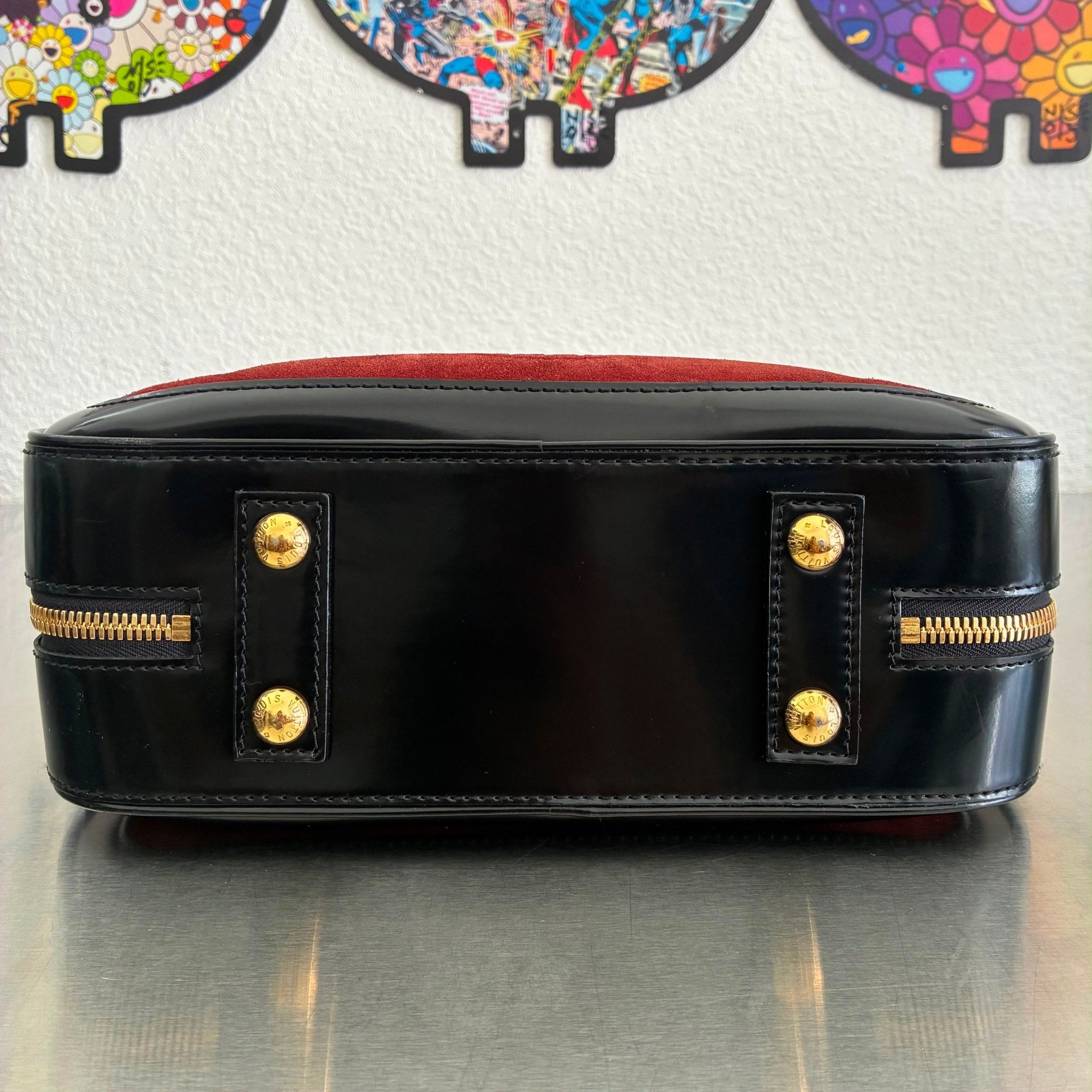 Louis Vuitton Havane Stamped Trunk Bowler Bag