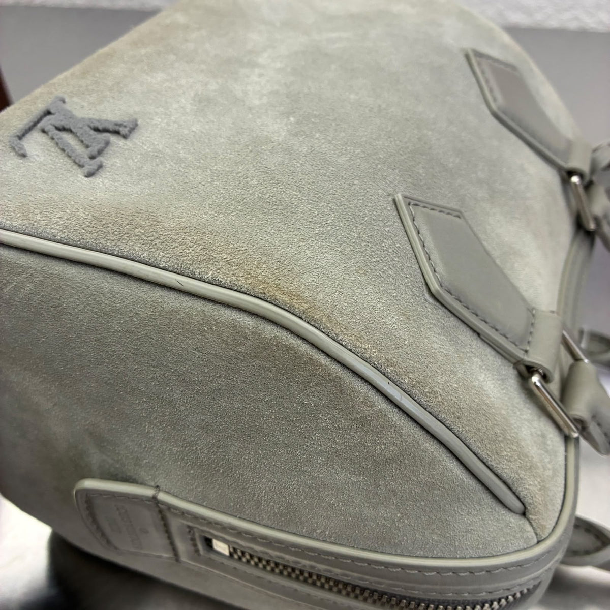 Louis Vuitton Illusion Suede Speedy Cube PM, Collection Spring/Summer 2013