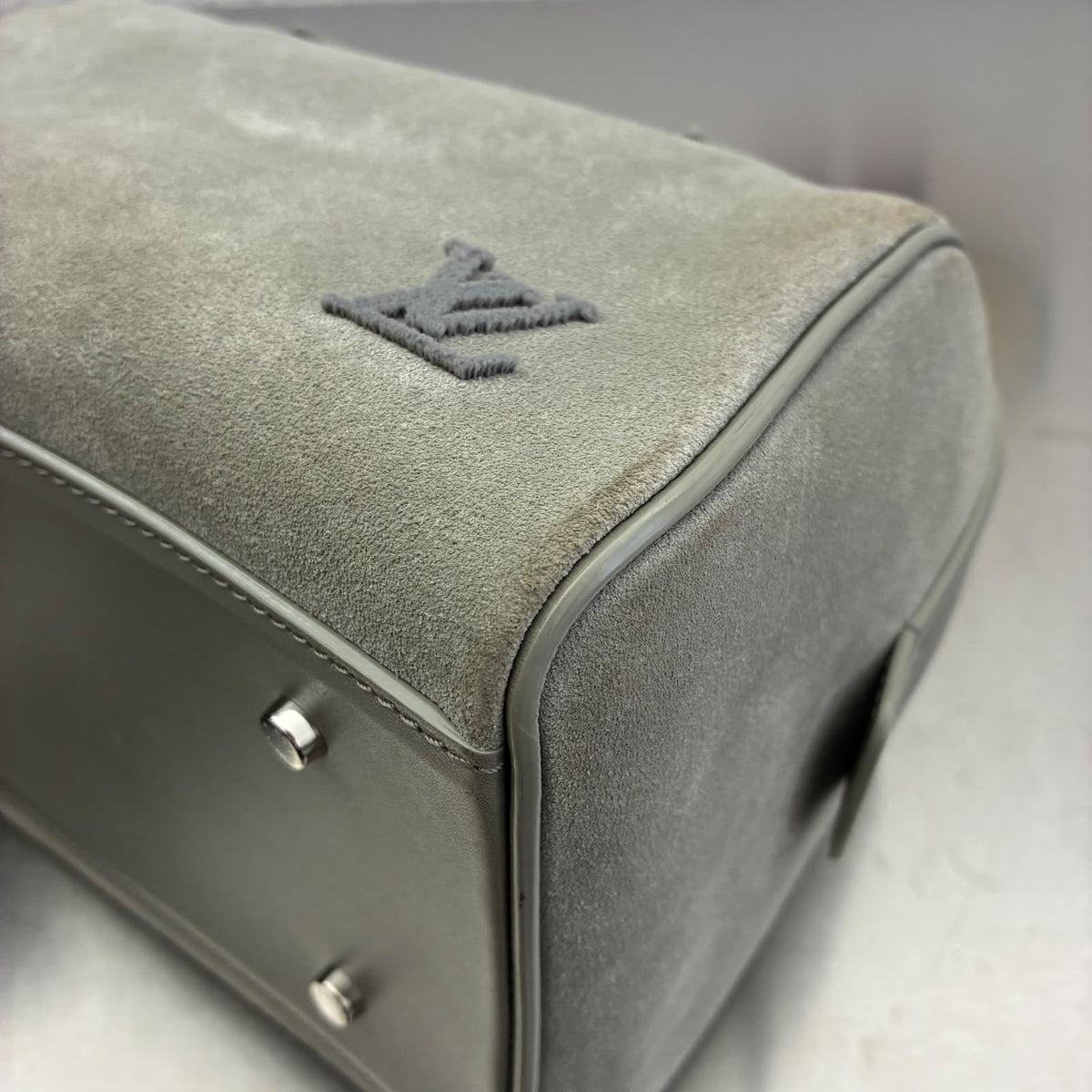 Louis Vuitton Illusion Suede Speedy Cube PM, Collection Spring/Summer 2013