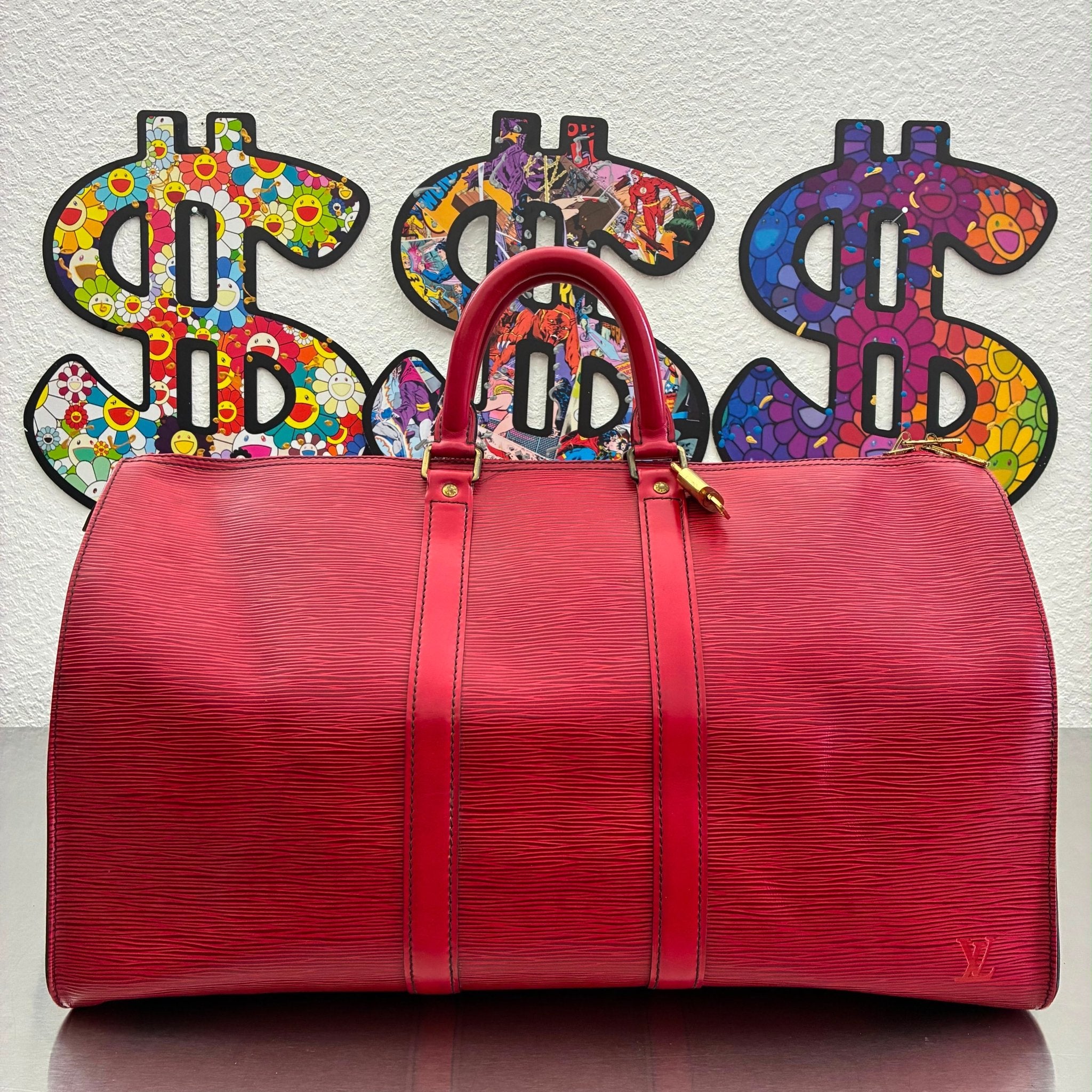 Louis Vuitton Keepall 45 Epi von 1987