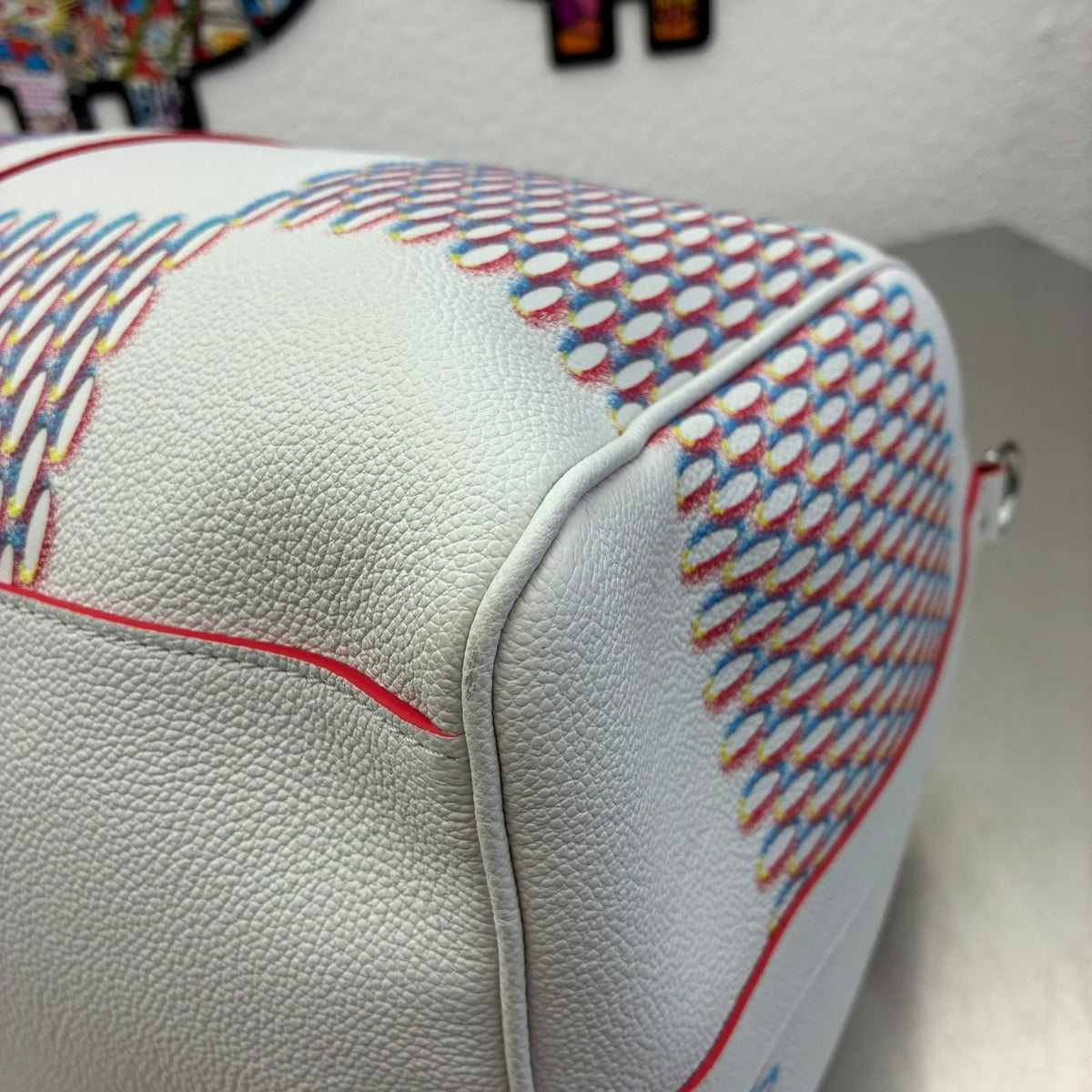Louis Vuitton Keepall 50 Bandoulière Damier Spray, Virgil Abloh Fall/Winter 2022