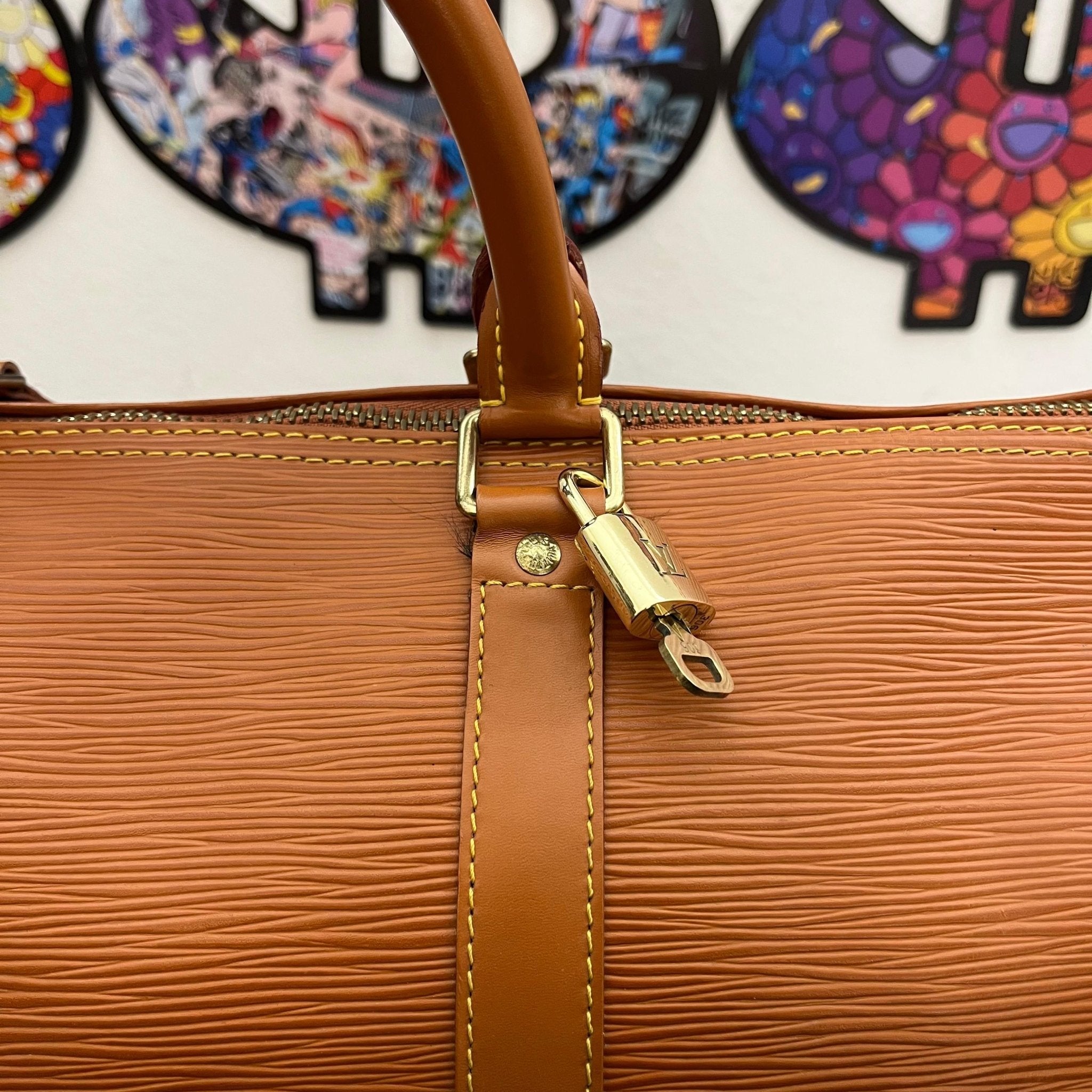 Louis Vuitton Keepall 50 Epi Leder von 1992