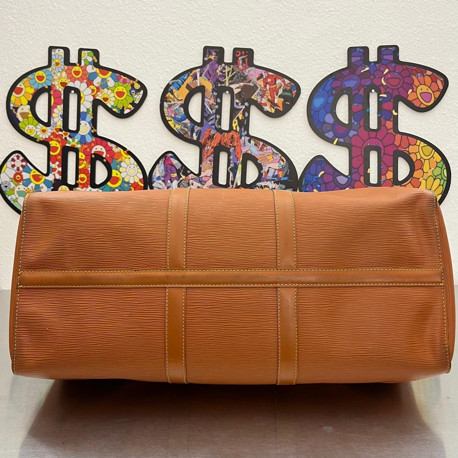 Louis Vuitton Keepall 50 Epi Leder von 1992