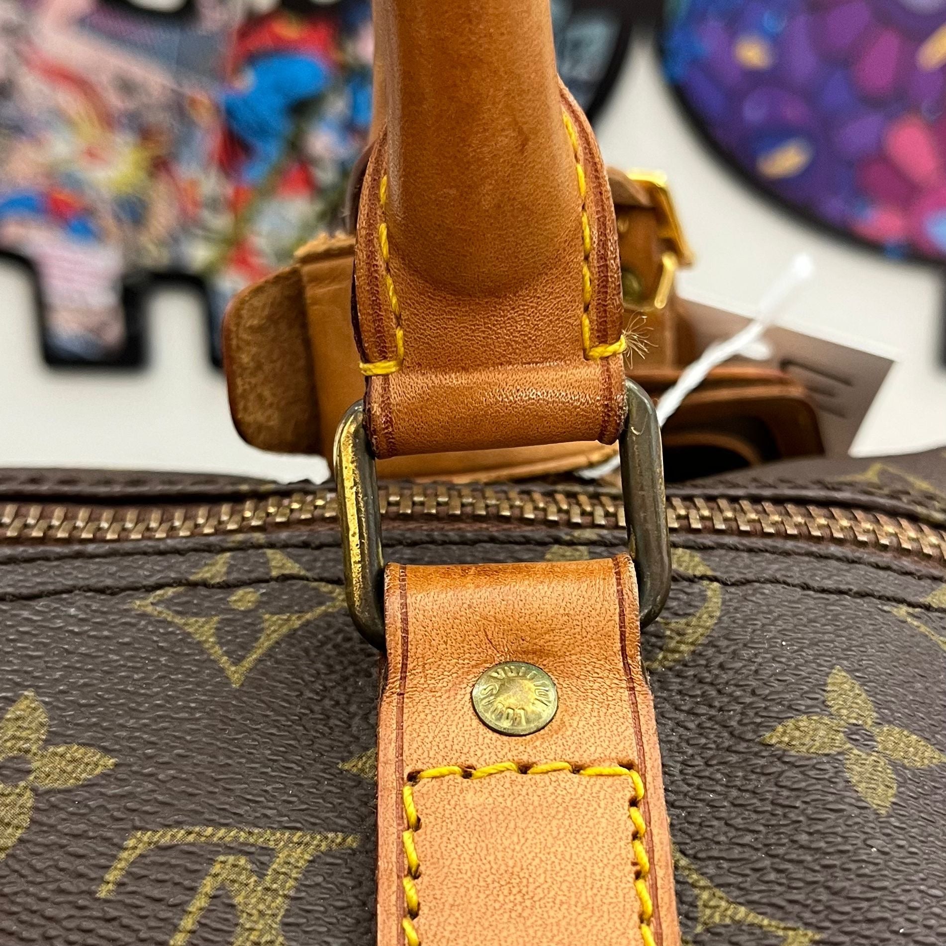 Louis Vuitton Keepall 50 vor 1980