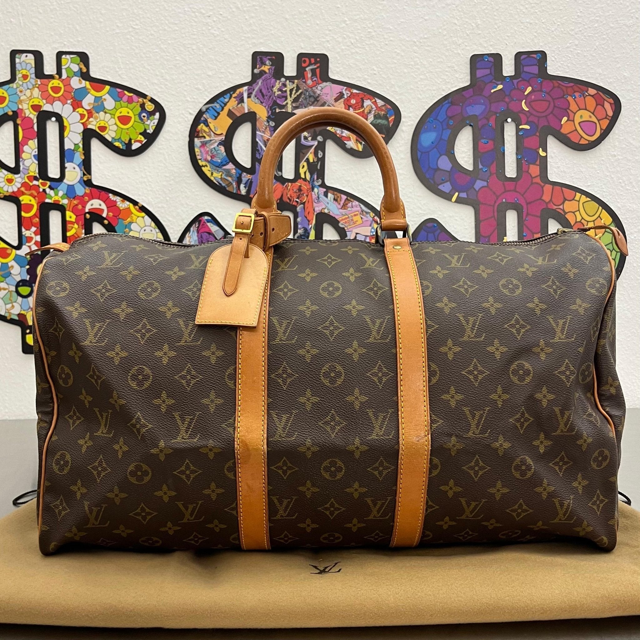 Louis Vuitton Keepall 50 vor 1980